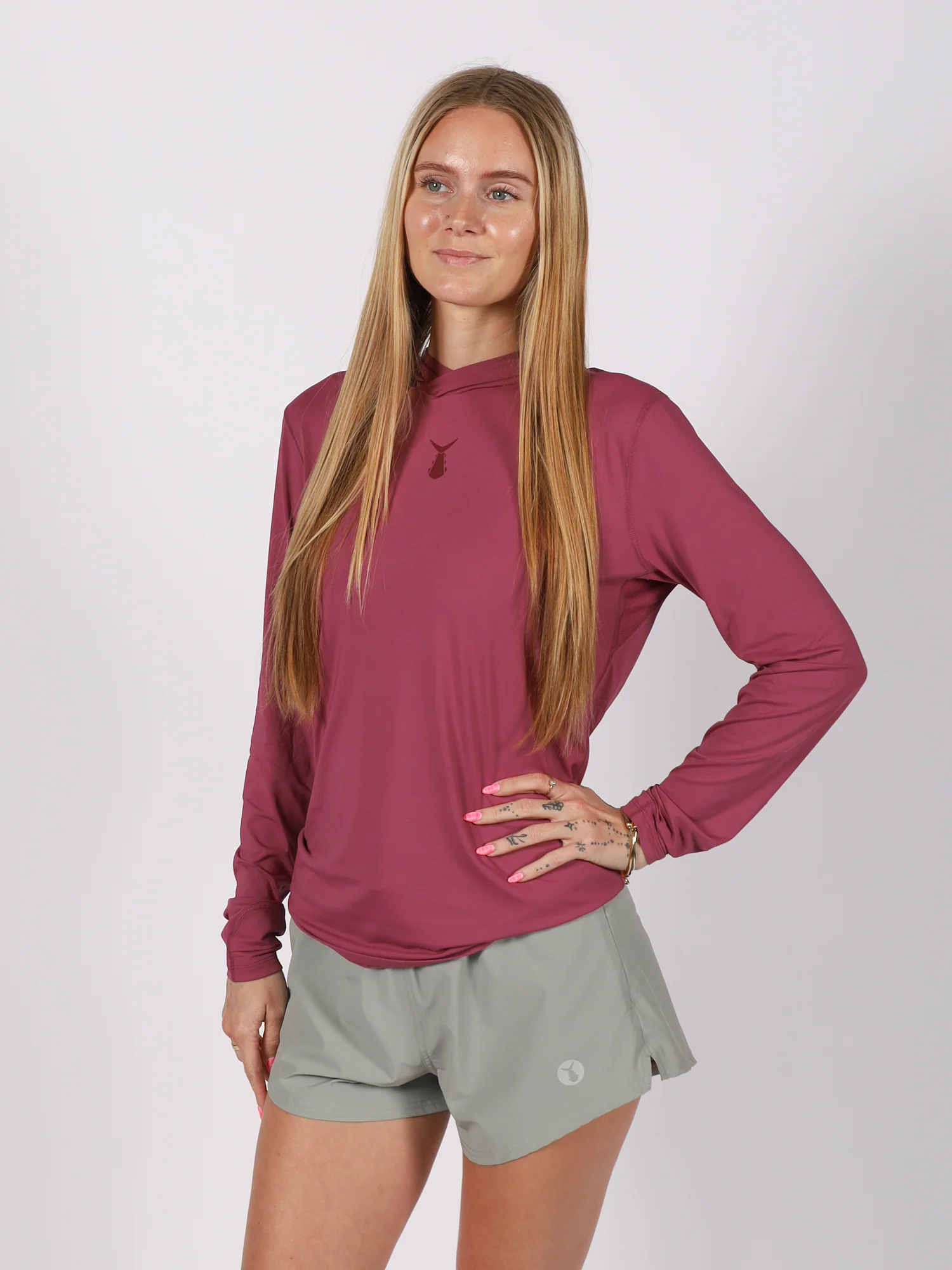 Ahi Breeze Women's Hoodie | Mauve - Image 6