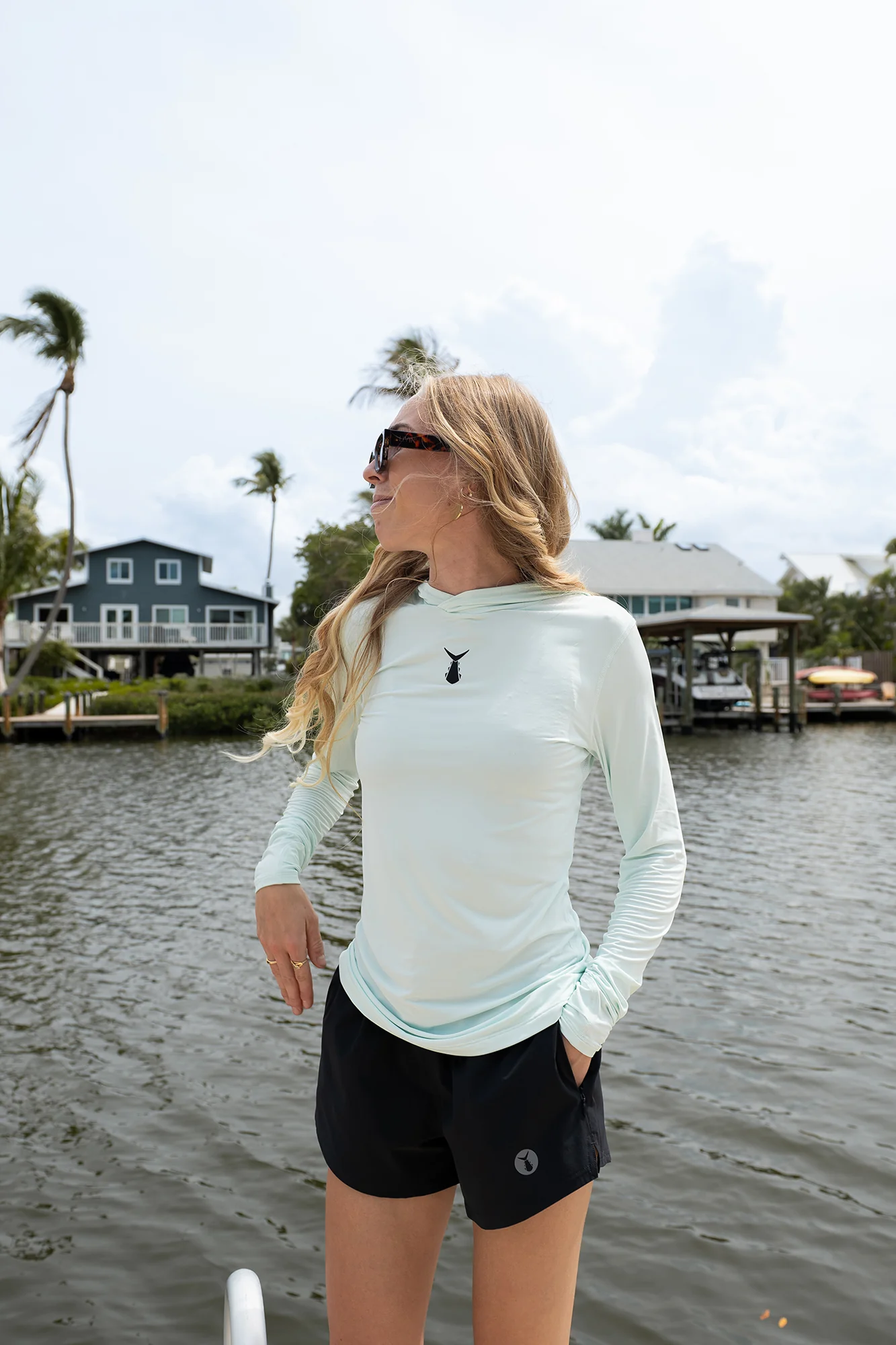 Ahi Breeze Women's Hoodie | Mint - Image 3