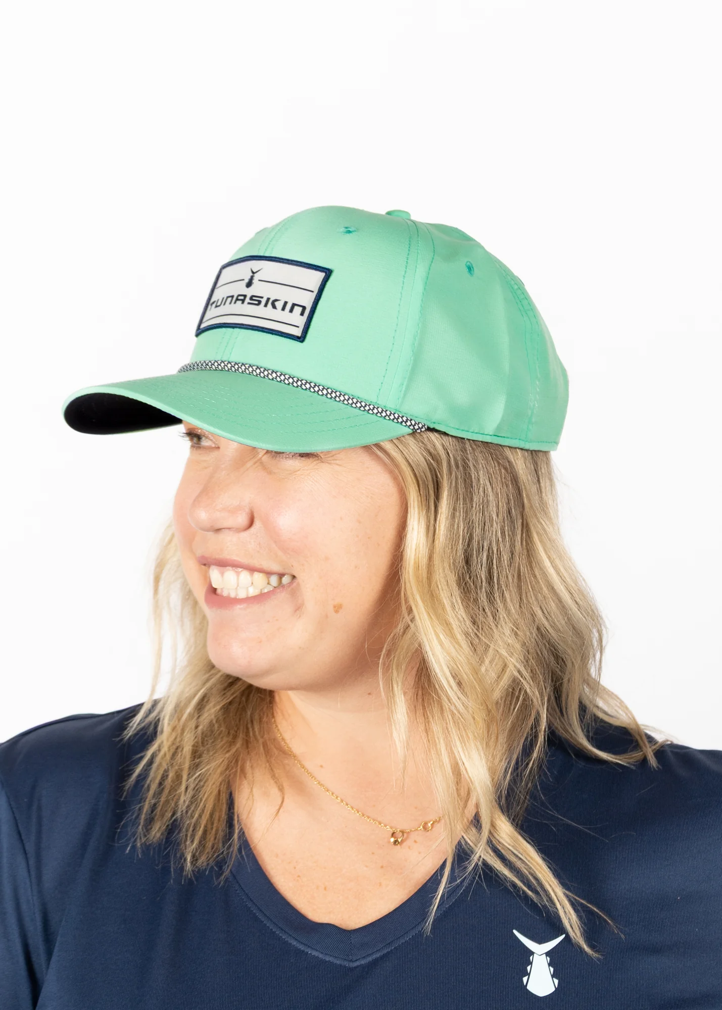 Cloudbreak | Mid Crown Adjustable Hat | Seafoam - Image 3