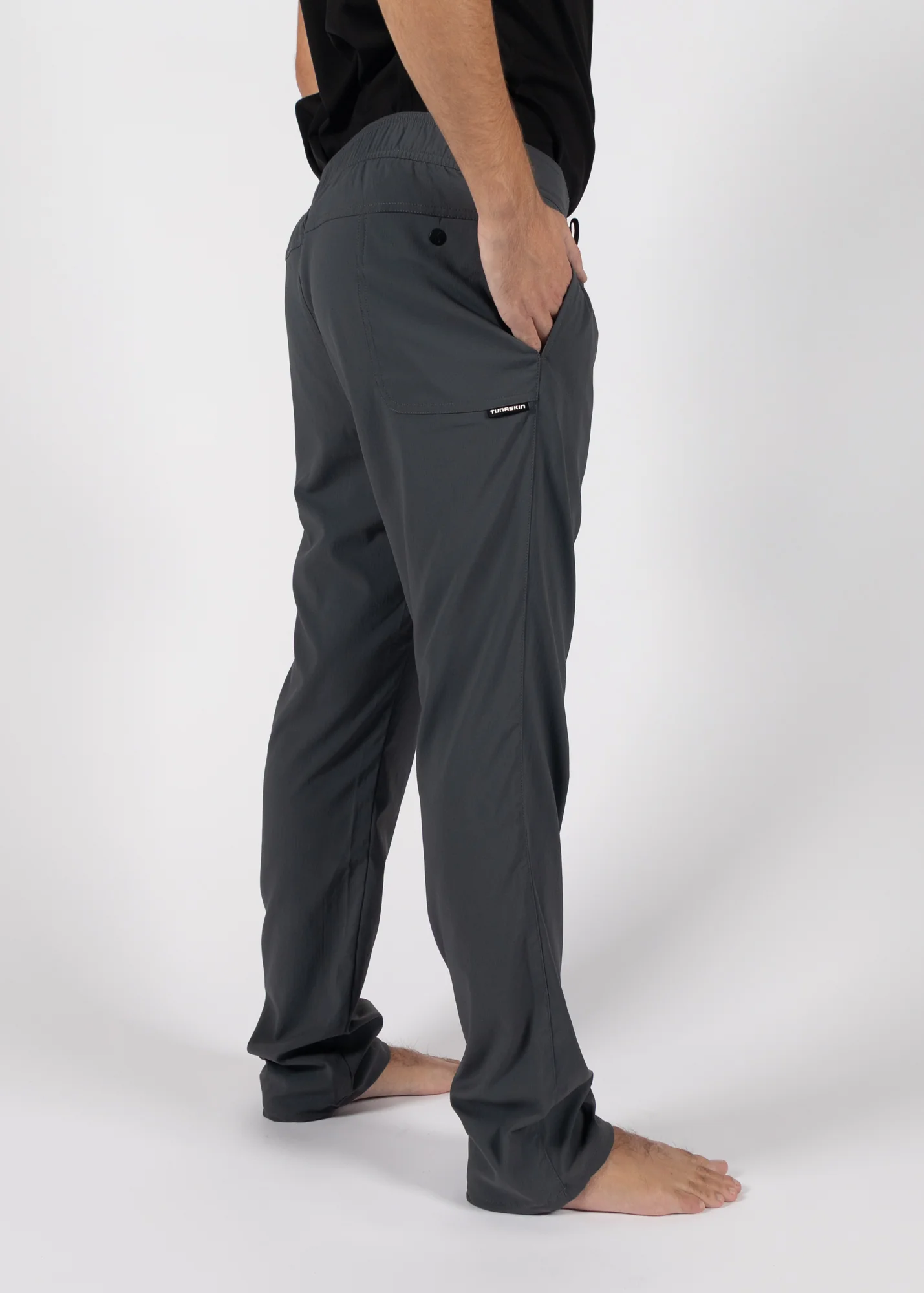 Men's Ripstop Nylon Guide Pants | Charcoal - Image 5