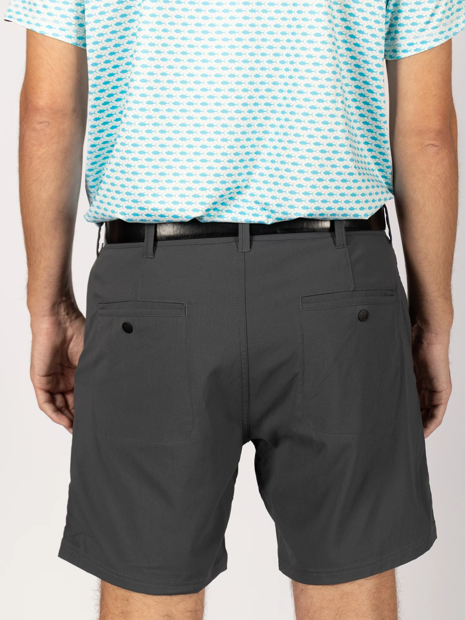 Men's Ripstop Nylon Guide Shorts | Charcoal - Image 4