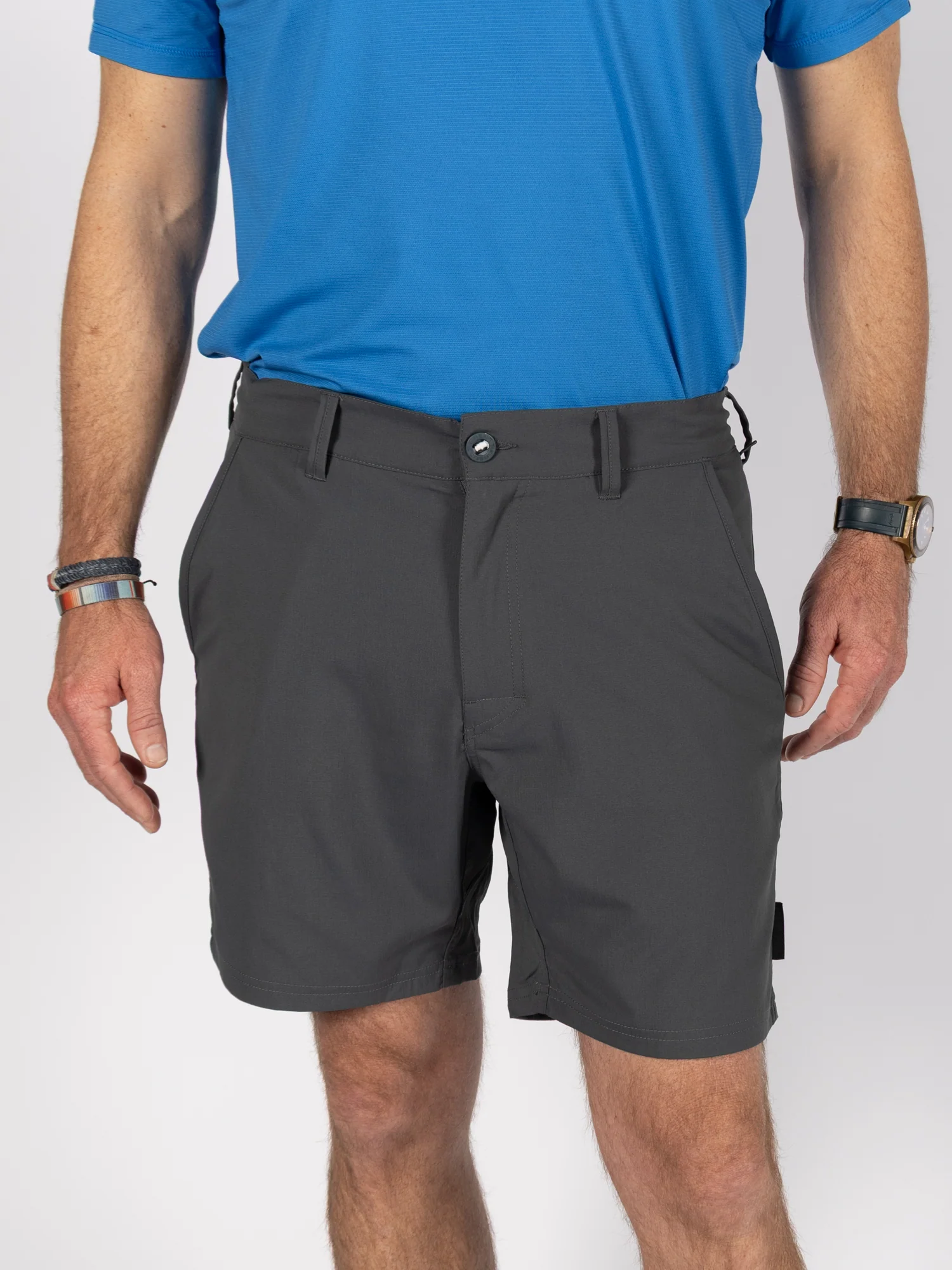 Men's Ripstop Nylon Guide Shorts | Charcoal - Image 5