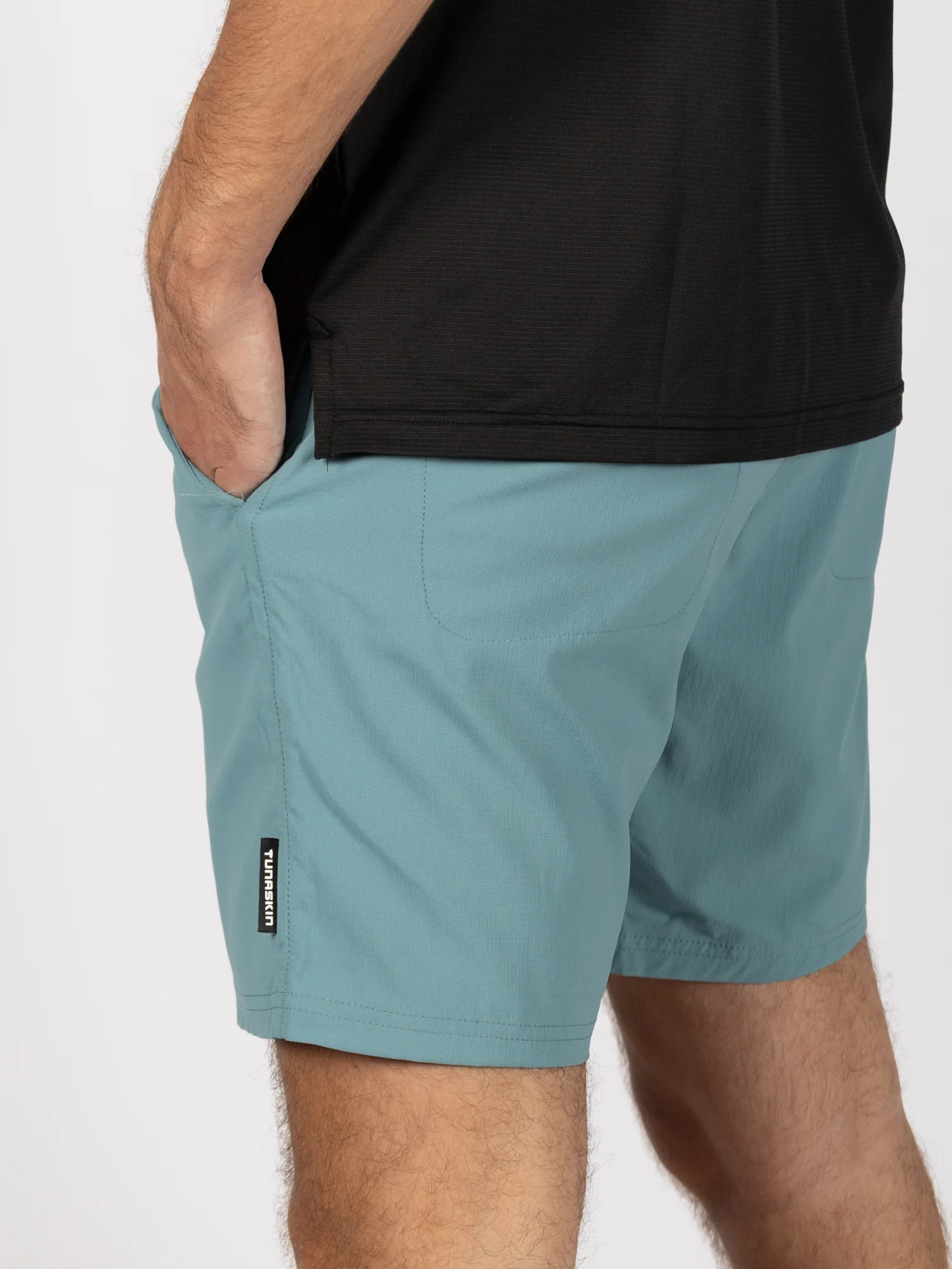 Men's Ripstop Nylon Guide Shorts | Smoke Blue - Image 4