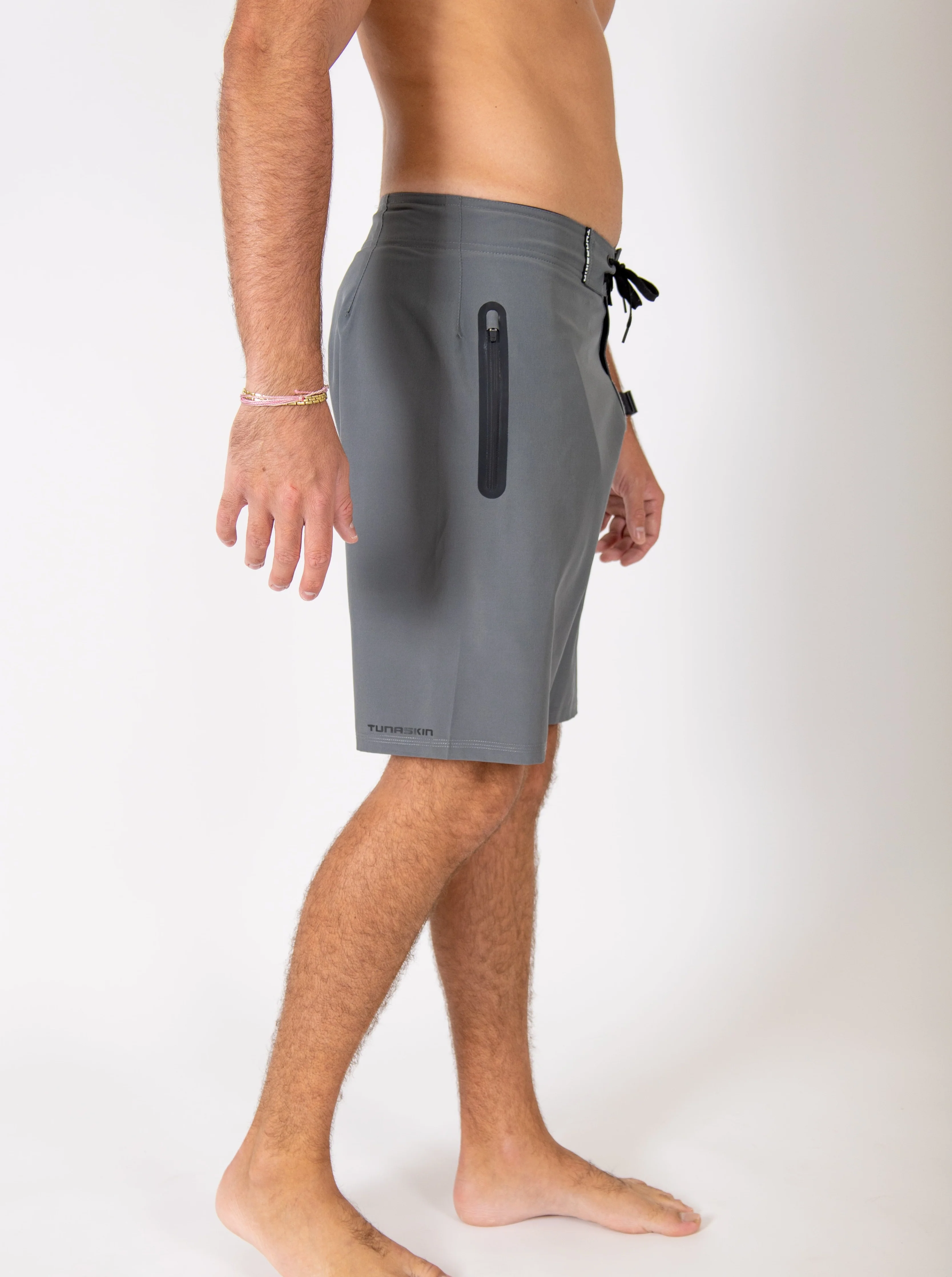 TSK Men's Boardshort | Dark Gray - Image 3