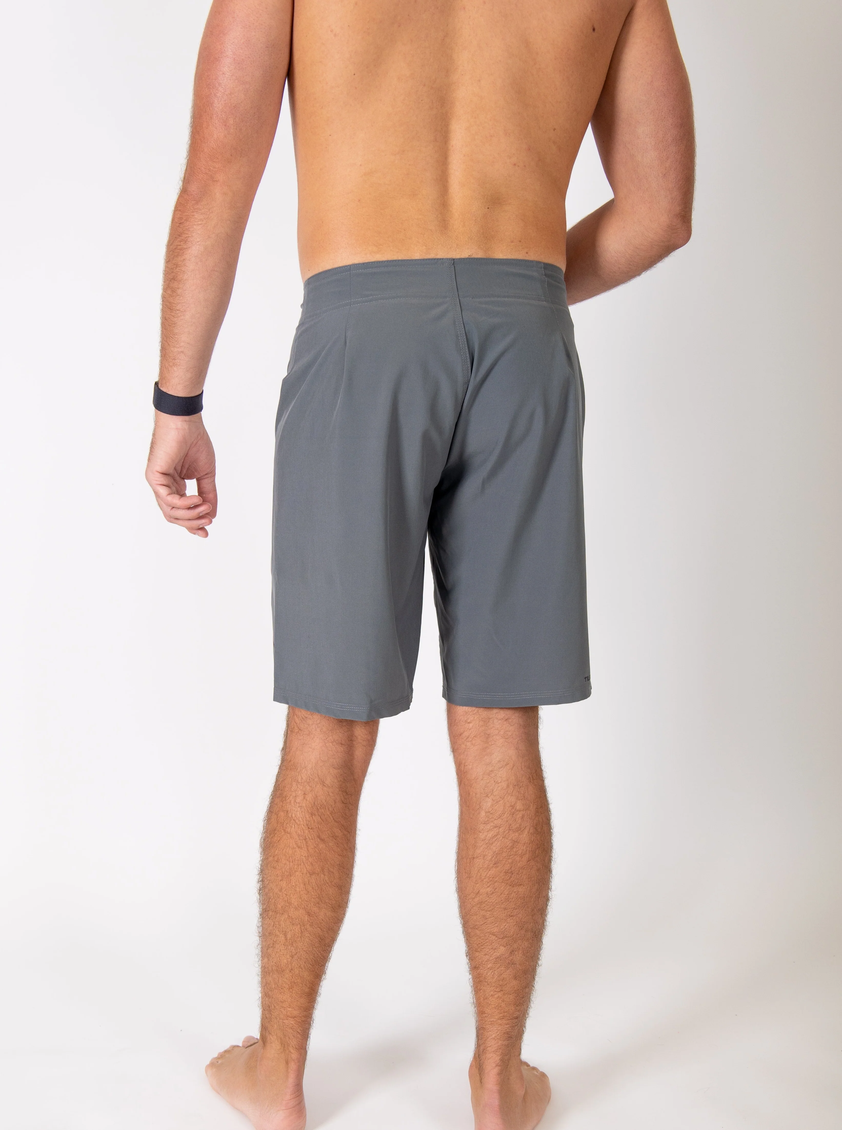 TSK Men's Boardshort | Dark Gray - Image 4