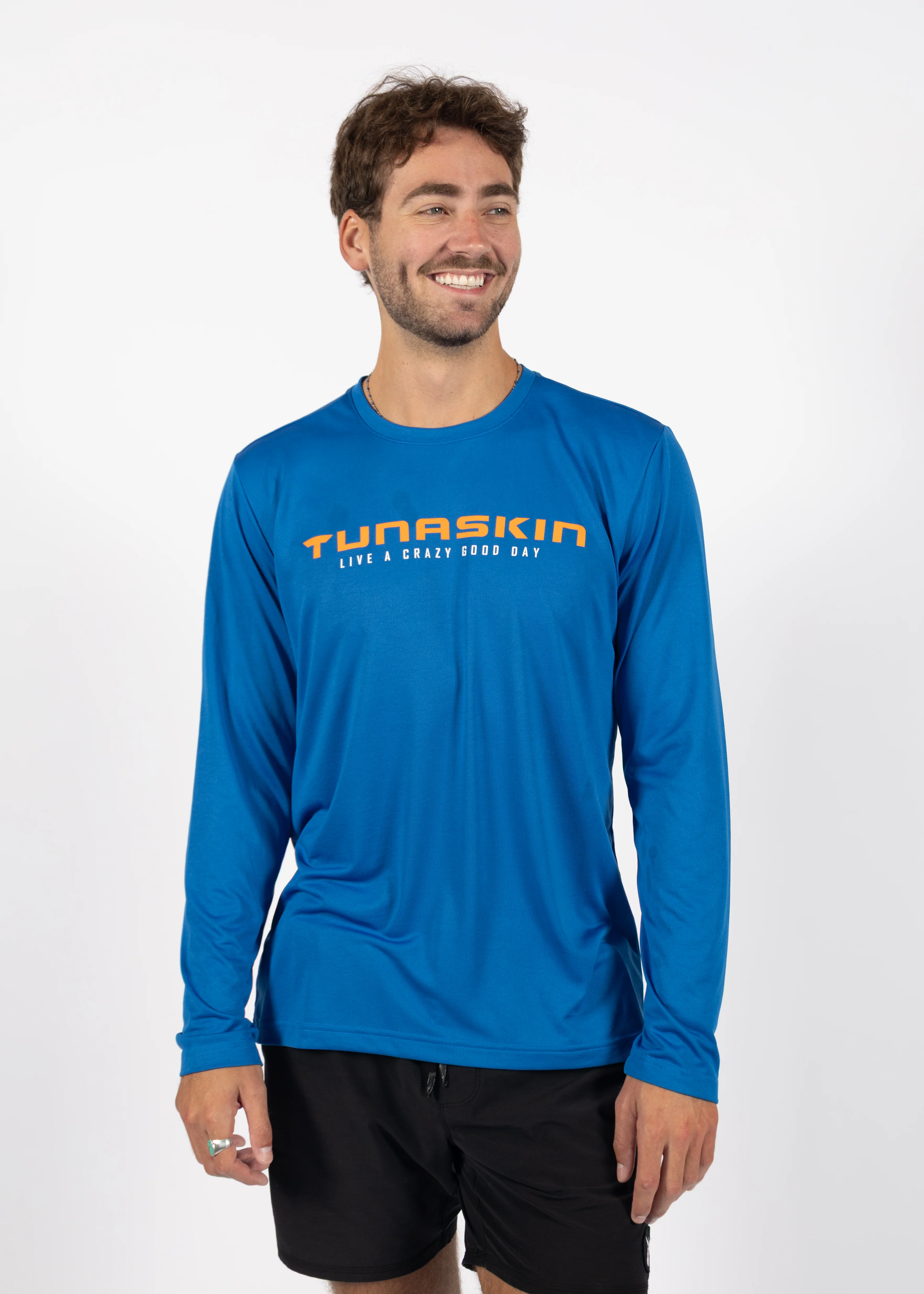 Men's Echo Performance Long Sleeve | Pacific Blue