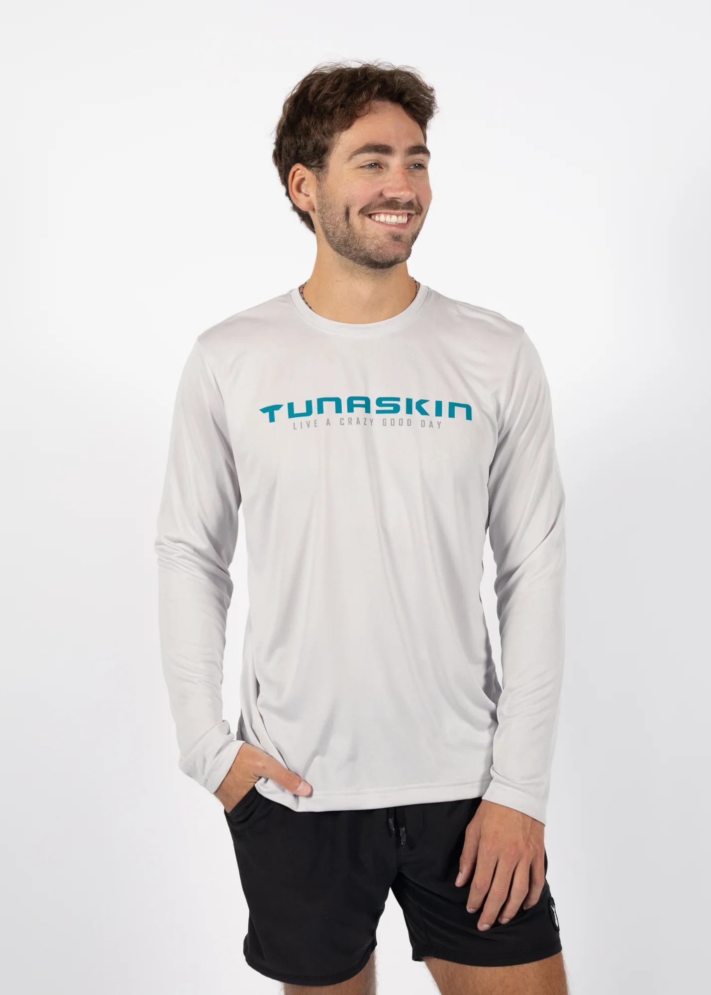 Men's Echo Performance Long Sleeve | Silver