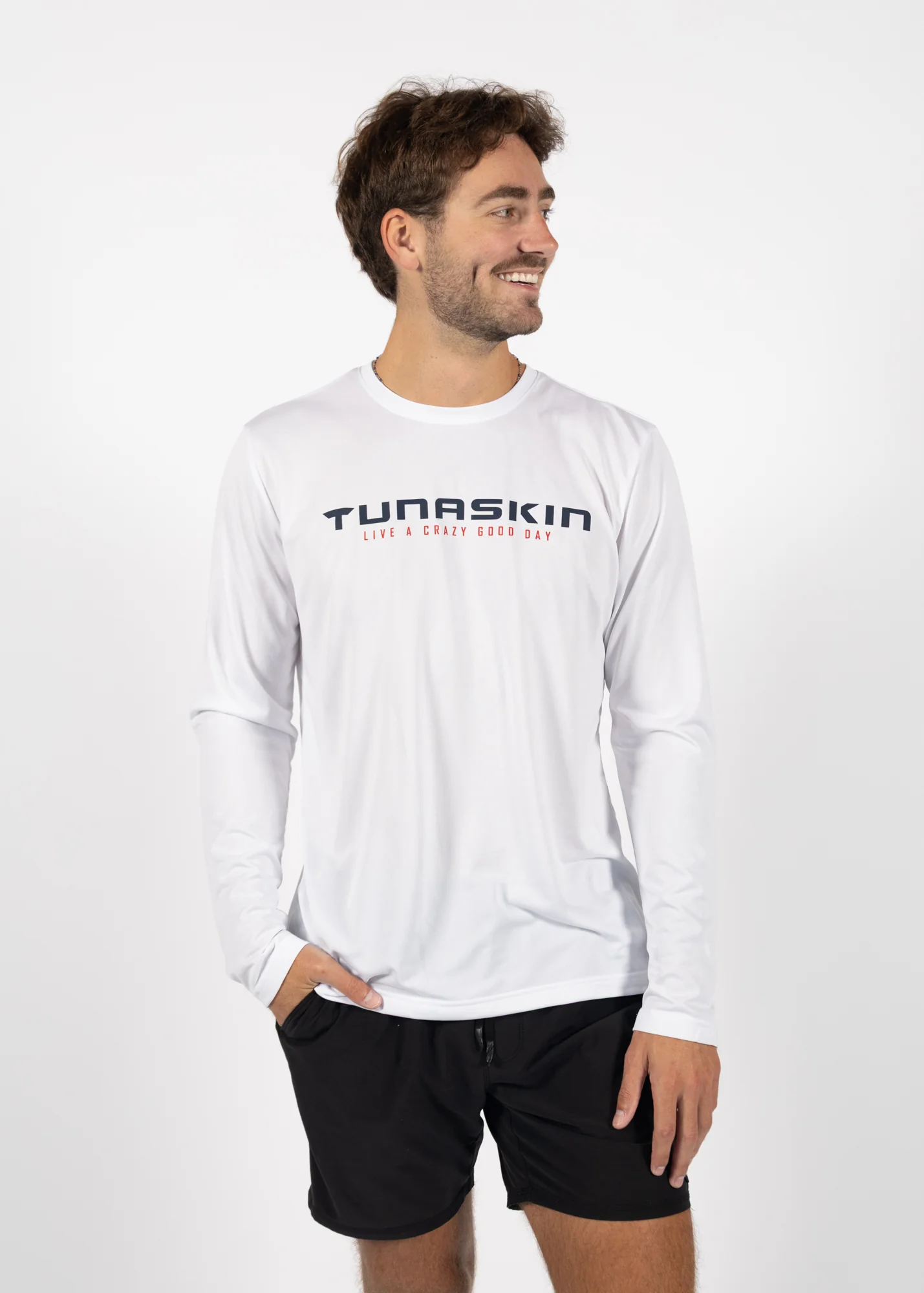 Men's Echo Performance Long Sleeve | White