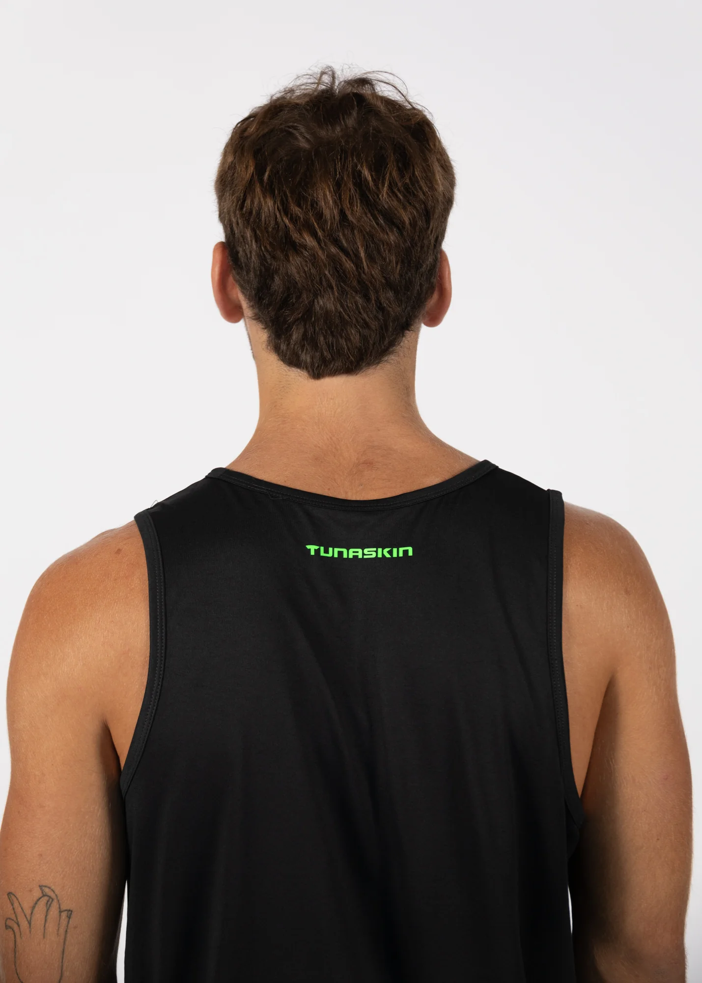 Live a Crazy Good Day | Men's Echo Performance Tank | Black - Image 2