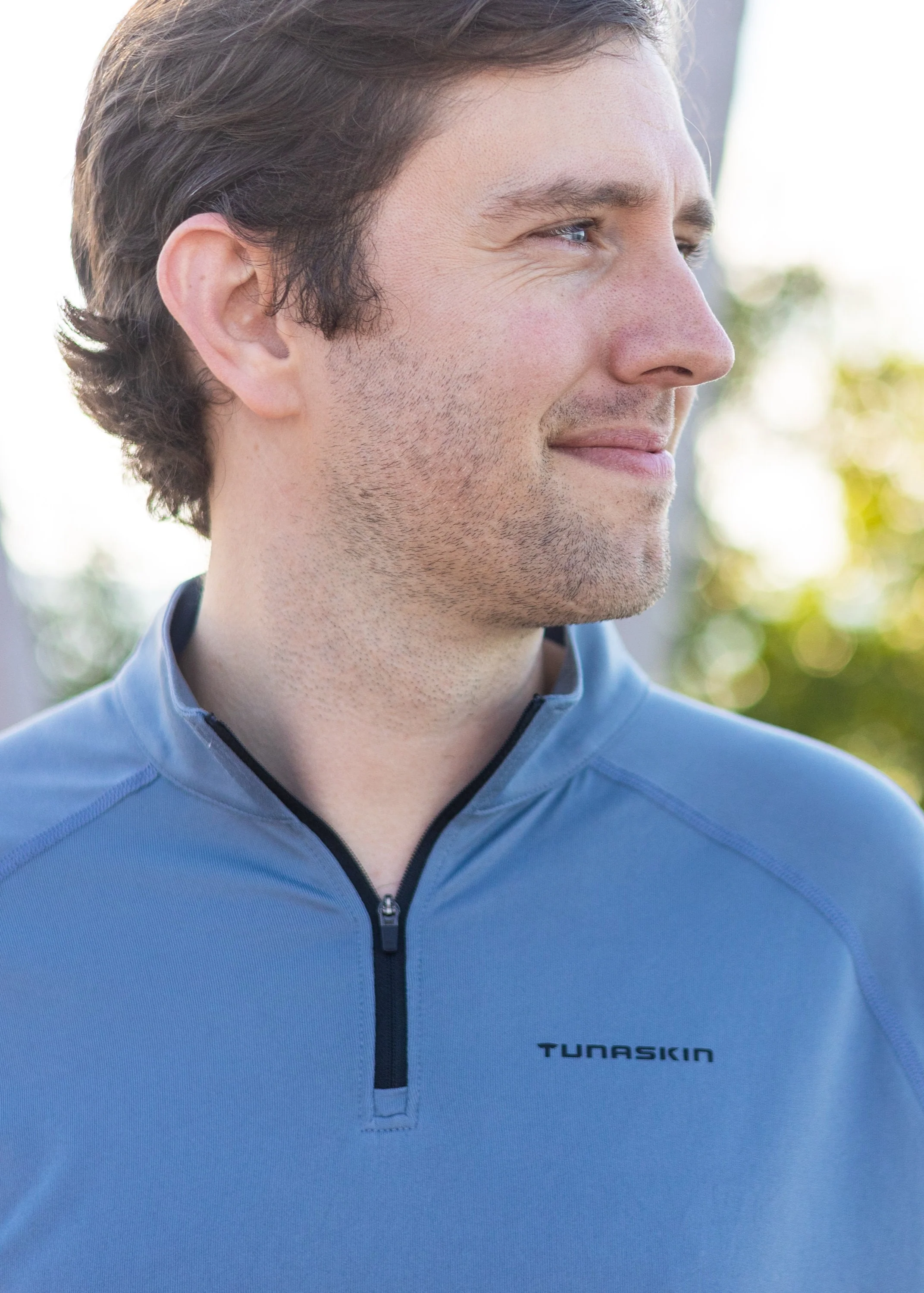 Echo Performance Quarter Zip | Charcoal - Image 3