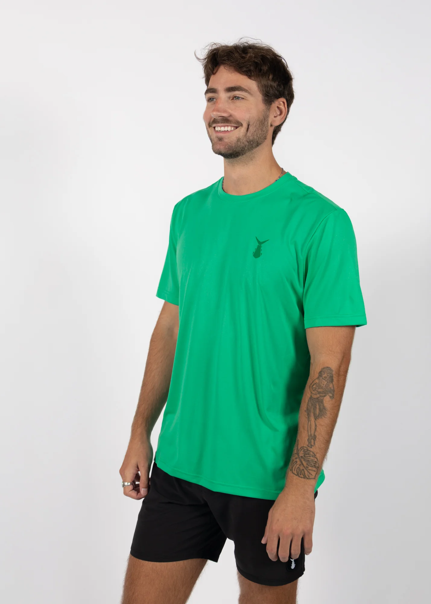 Men's Echo Performance Short Sleeve | Green Flash