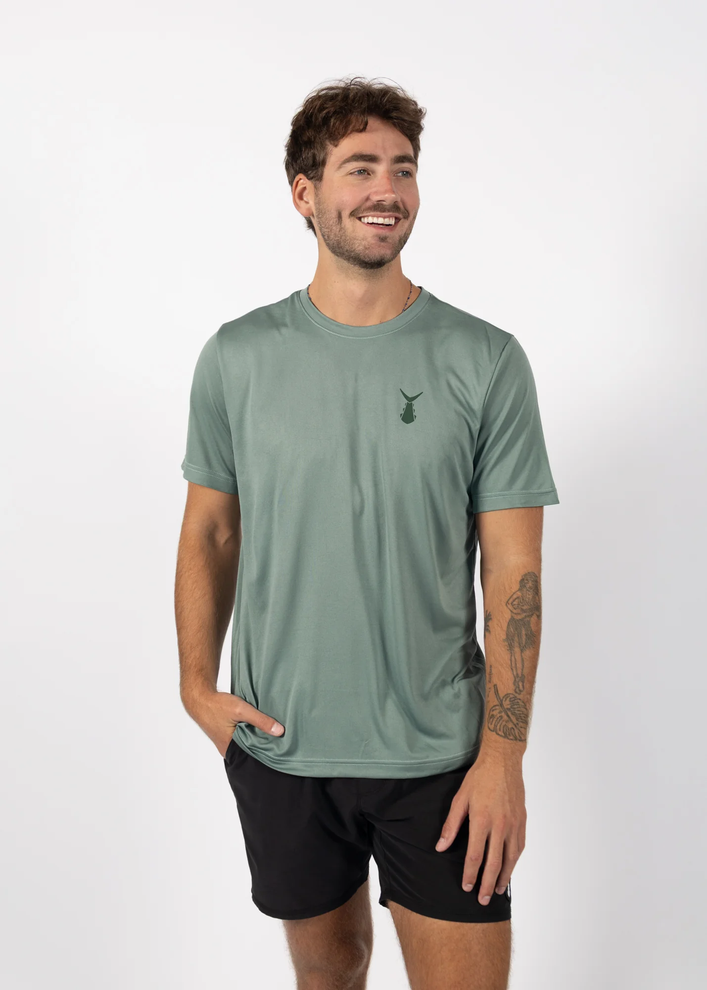 Men's Echo Performance Short Sleeve | Olive