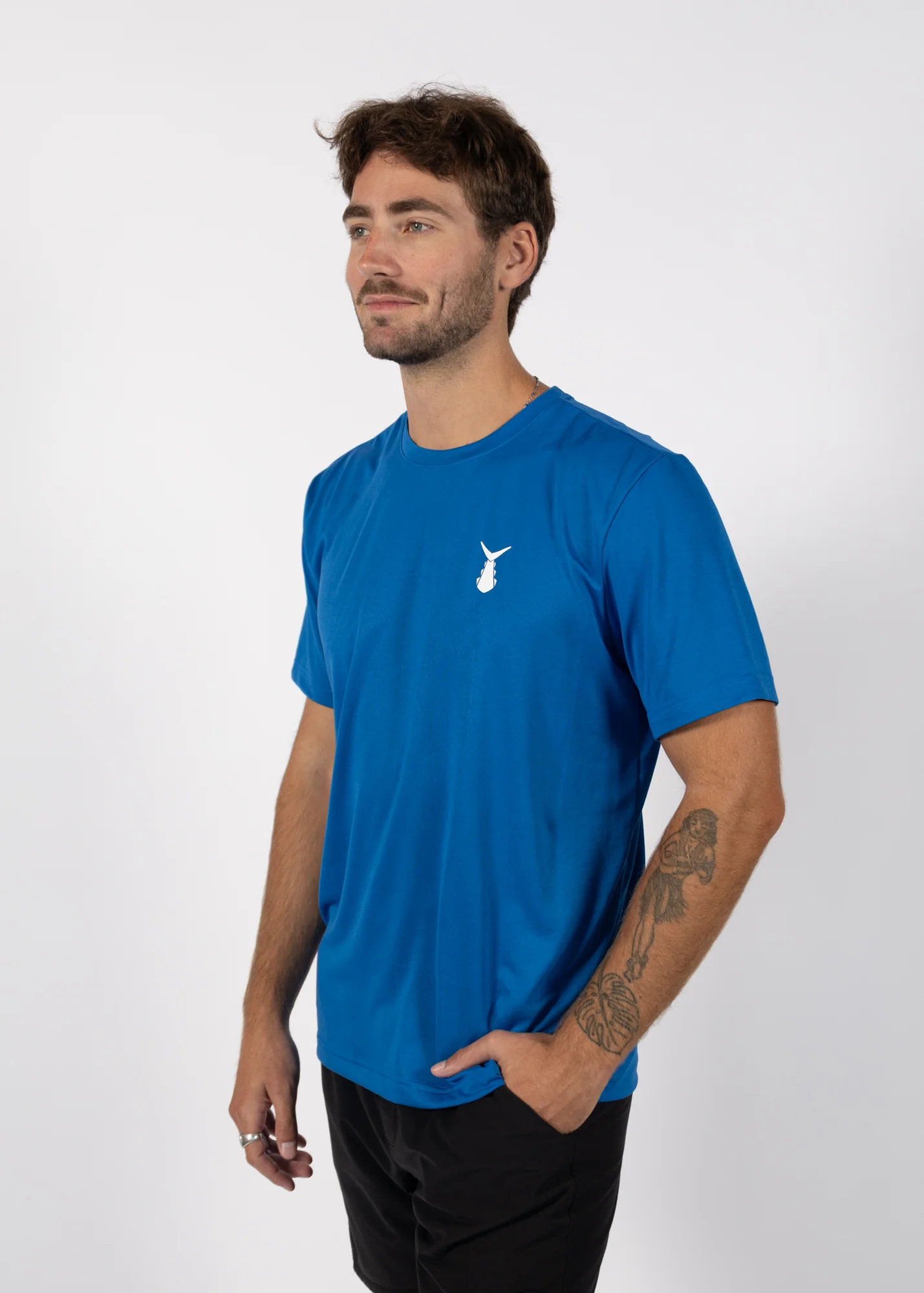 Men's Echo Performance Short Sleeve | Pacific Blue - Image 2