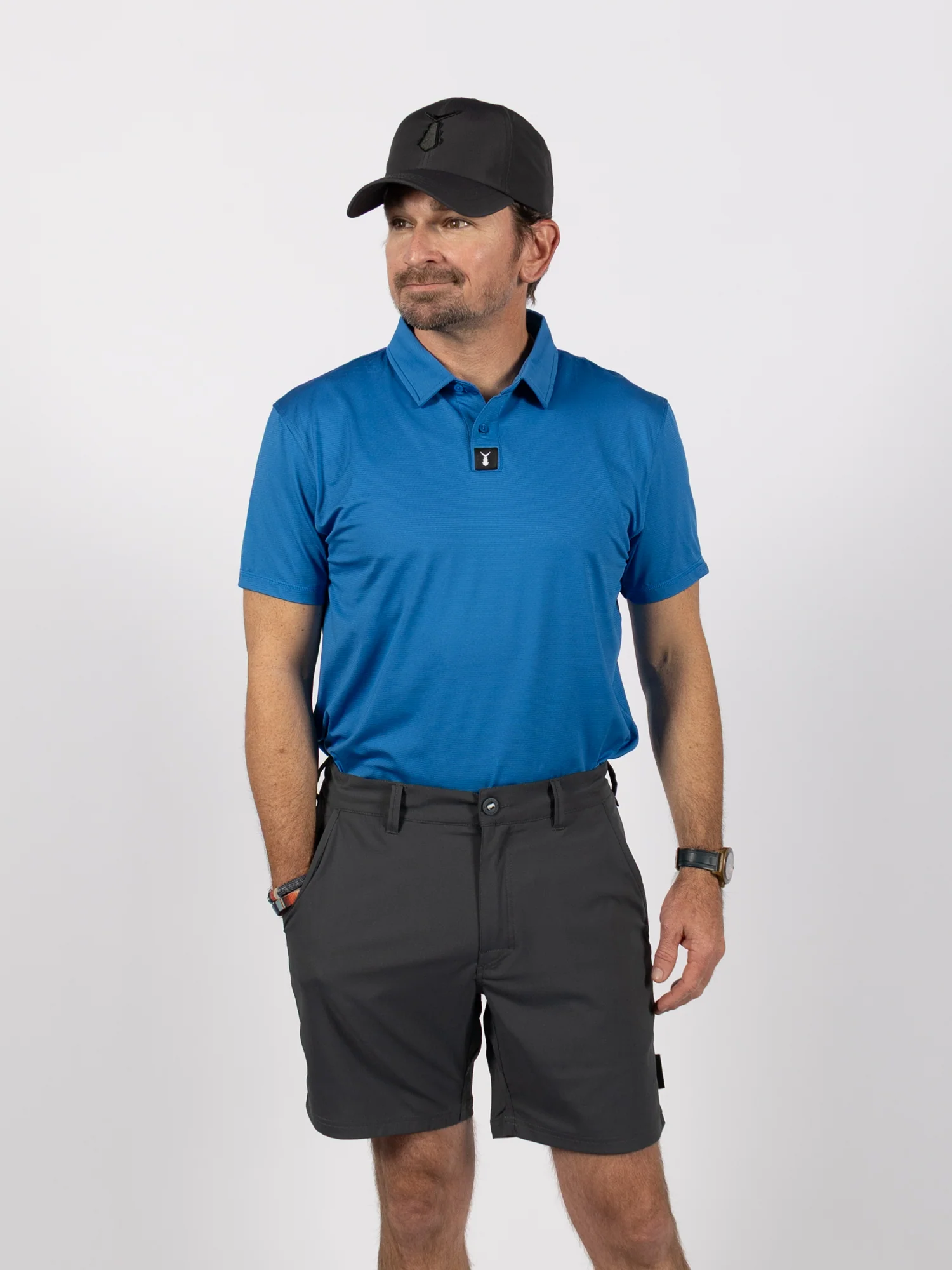 Men's Shoreline Polo | Pacific Blue - Image 3