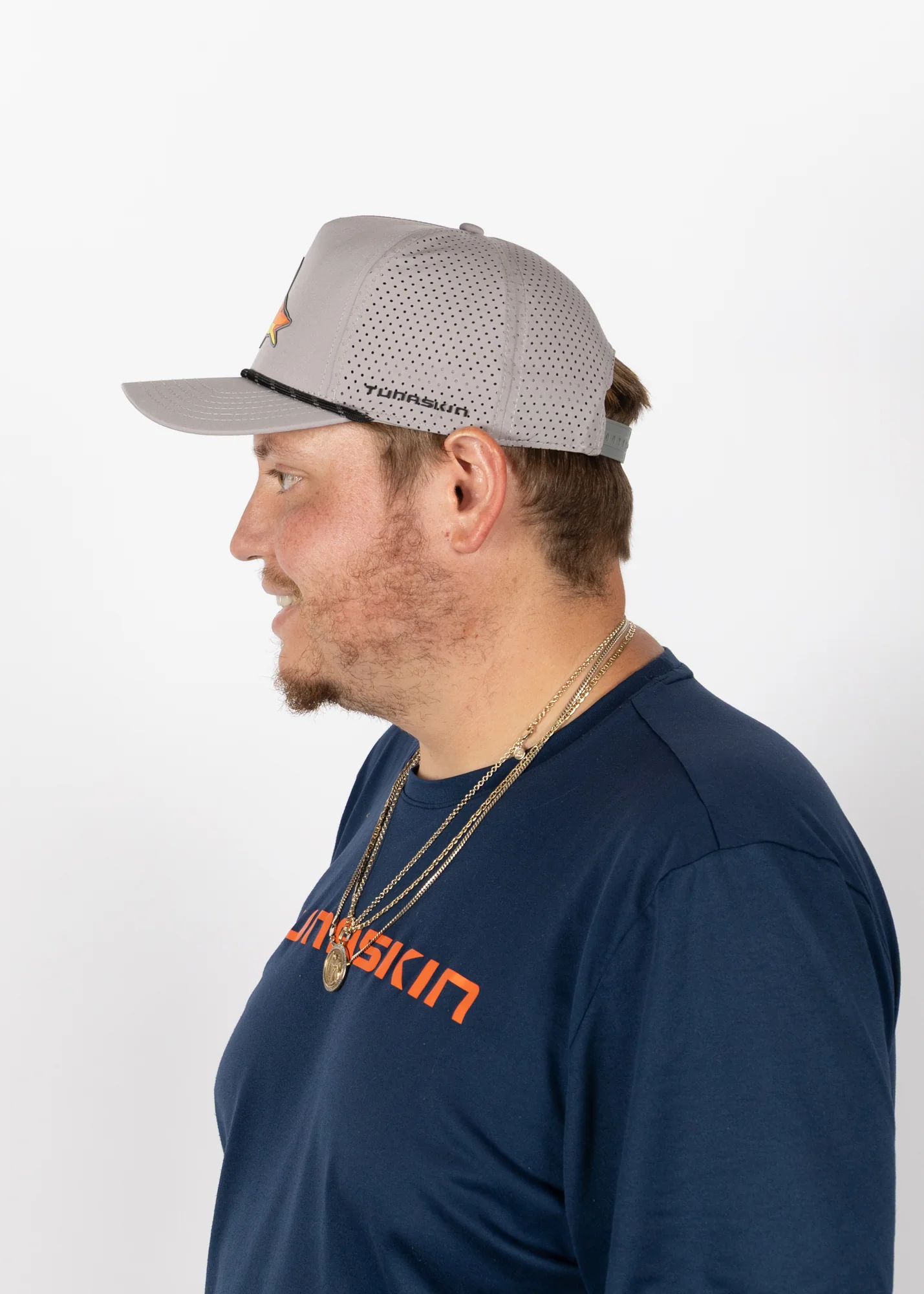 Hogfish | Mid Crown Adjustable Hat | Gray - Image 3