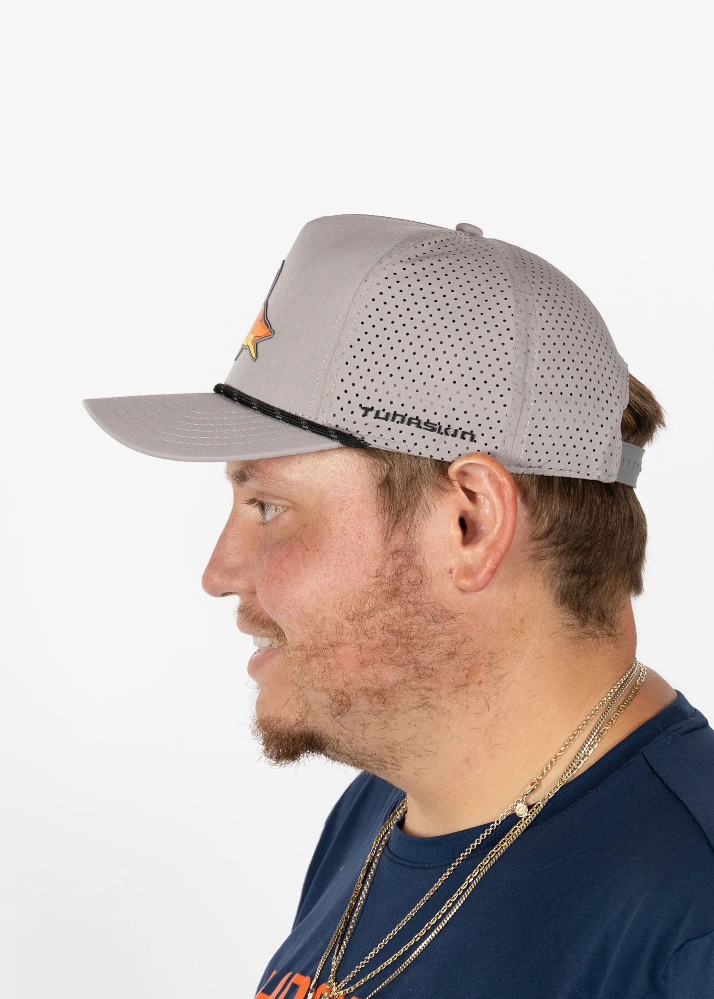 Hogfish | Mid Crown Adjustable Hat | Gray - Image 4