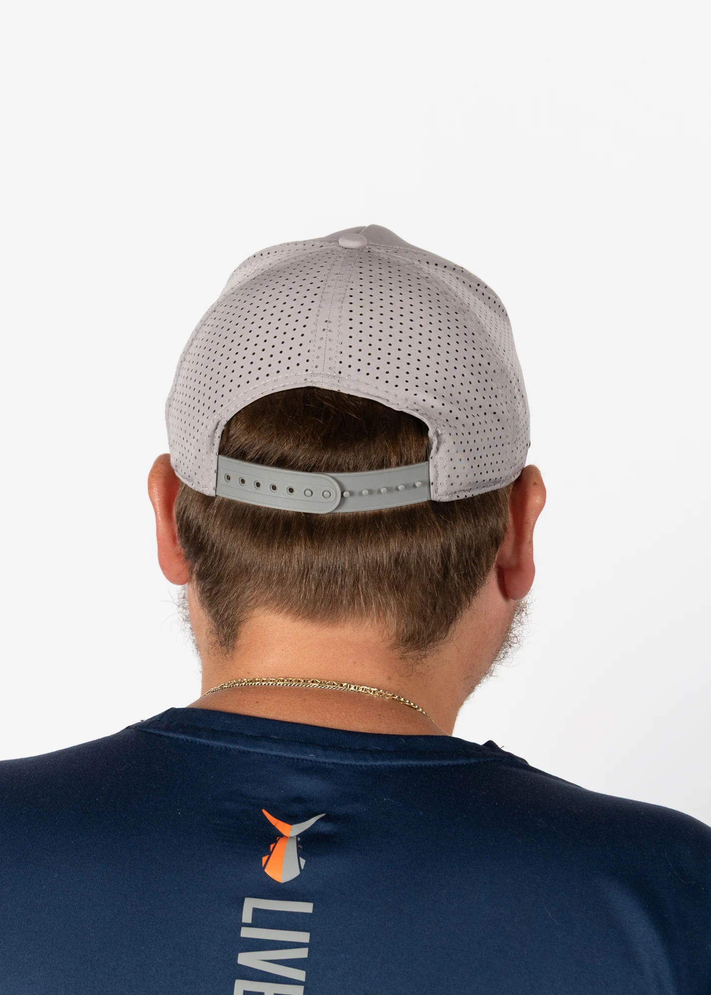 Hogfish | Mid Crown Adjustable Hat | Gray - Image 5