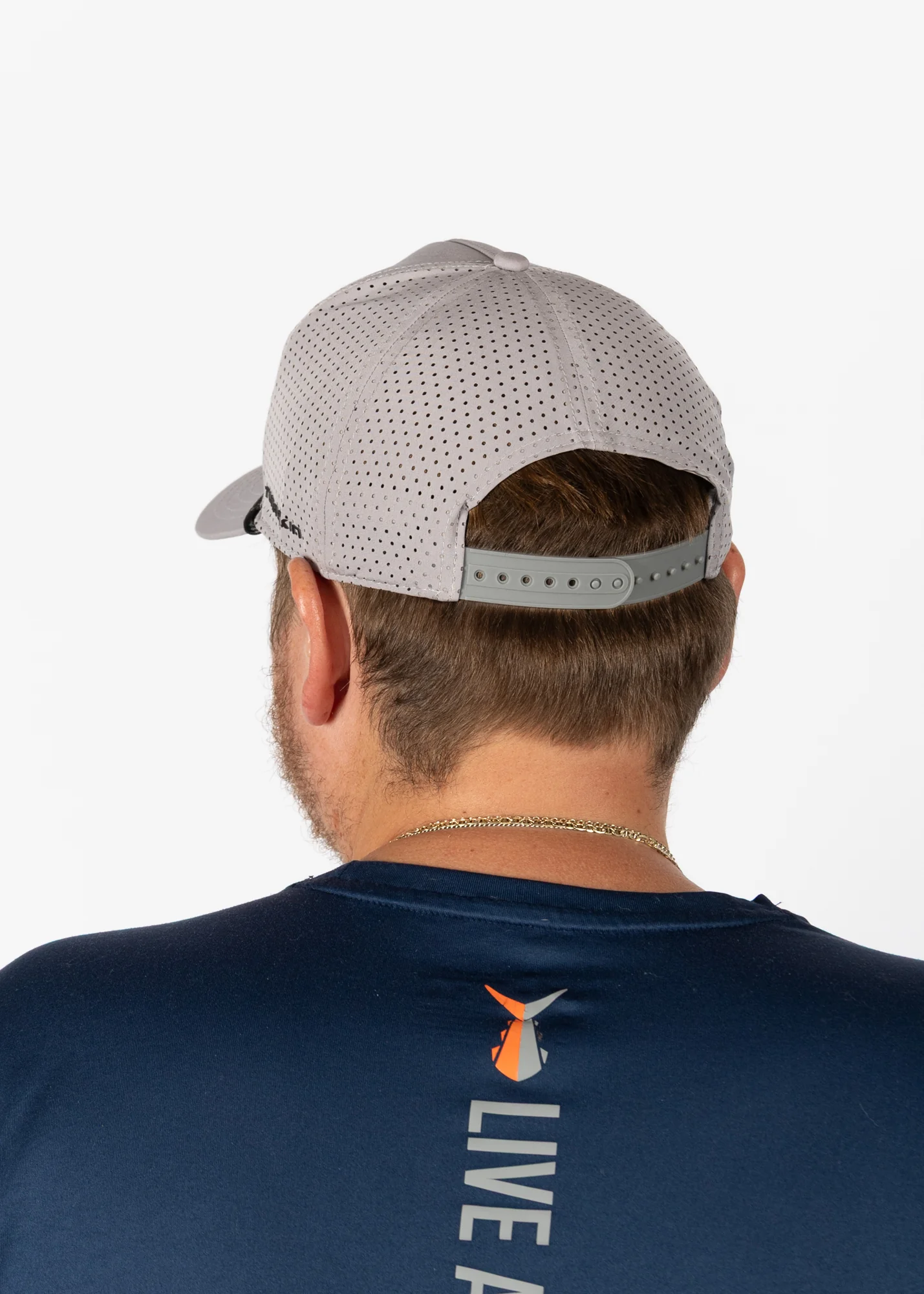 Hogfish | Mid Crown Adjustable Hat | Gray - Image 7