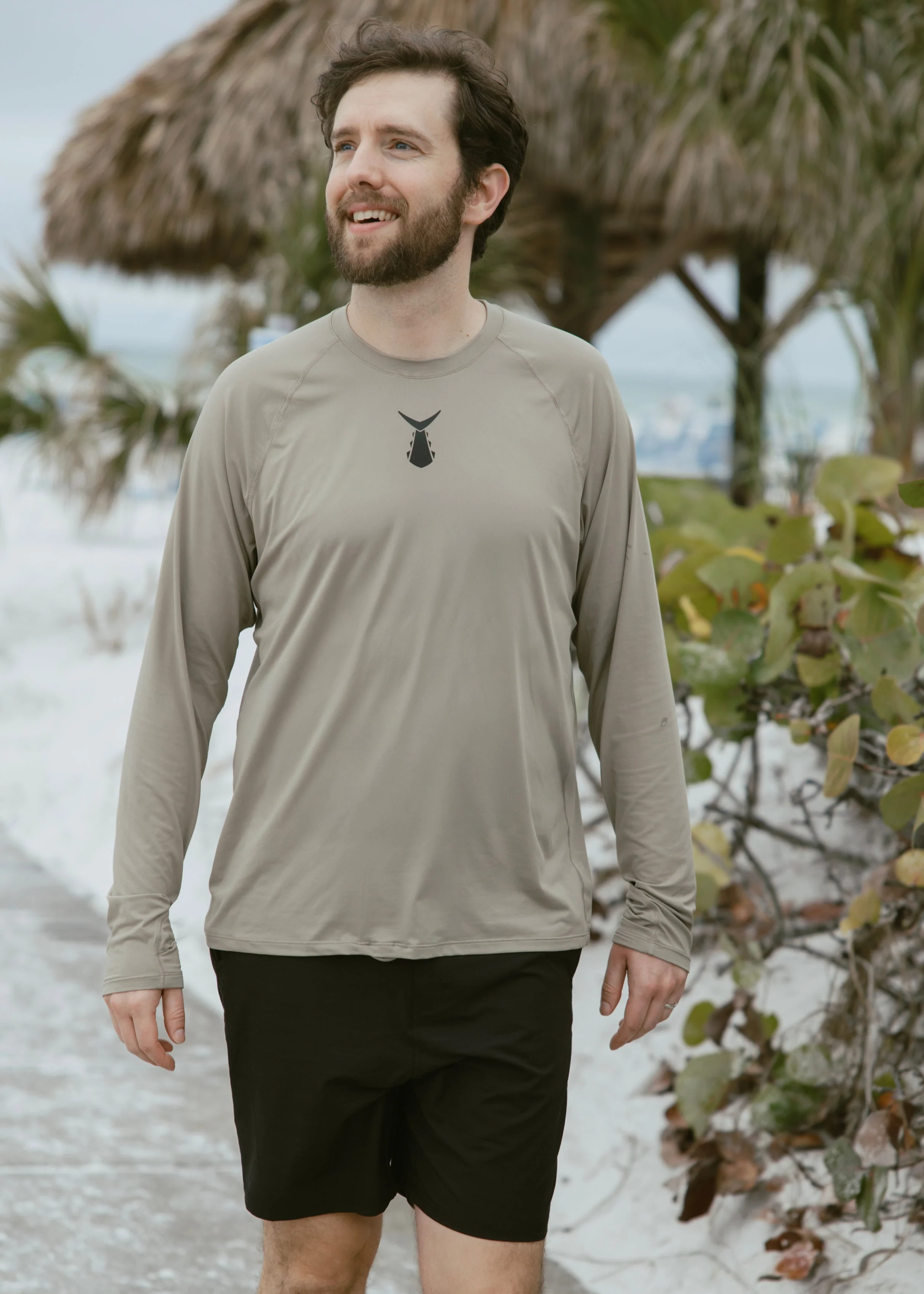Men's Shoal 7" Hybrid Shorts | Black - Image 4