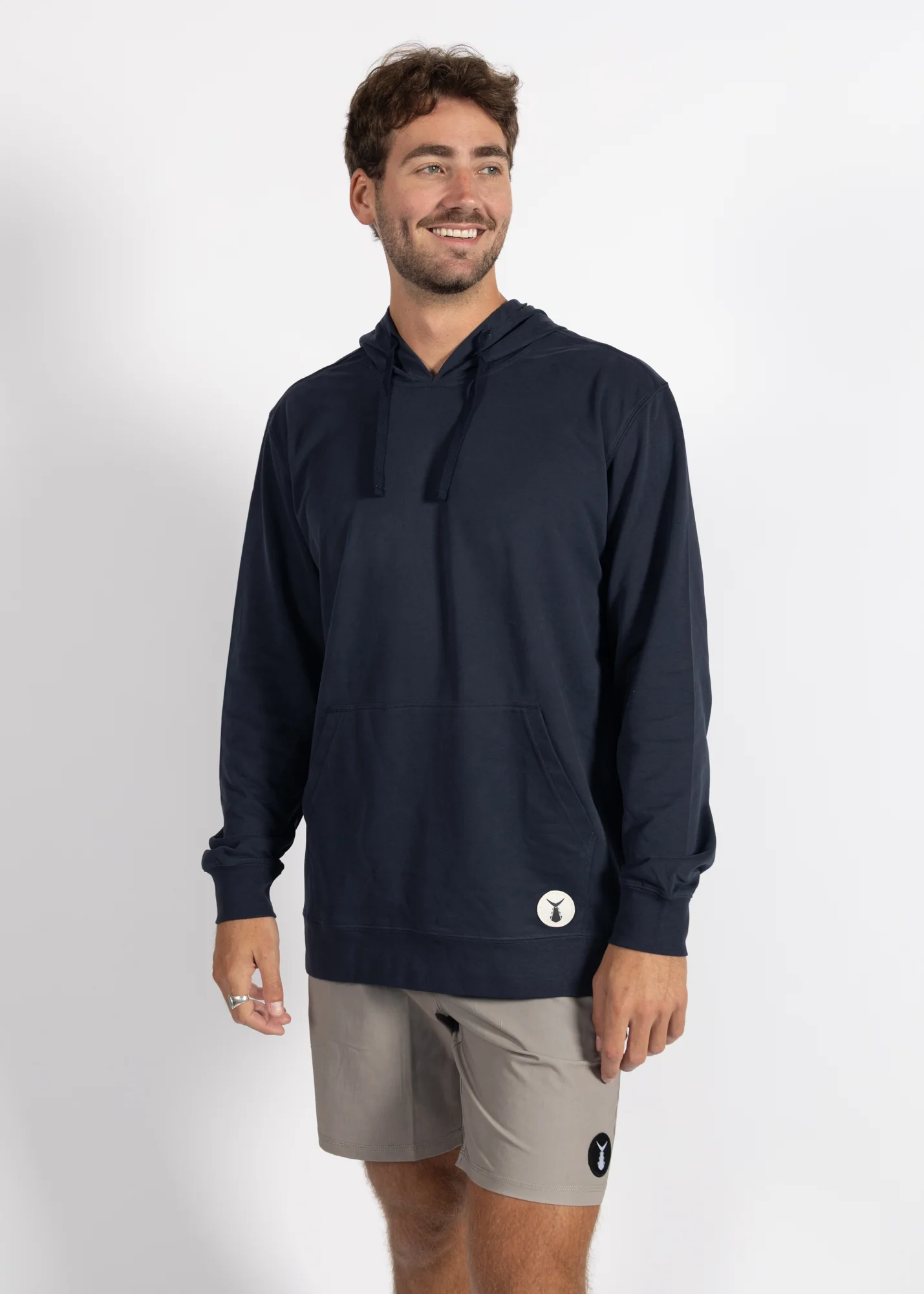 TSK Shore Lightweight Hoodie | Navy - Image 4