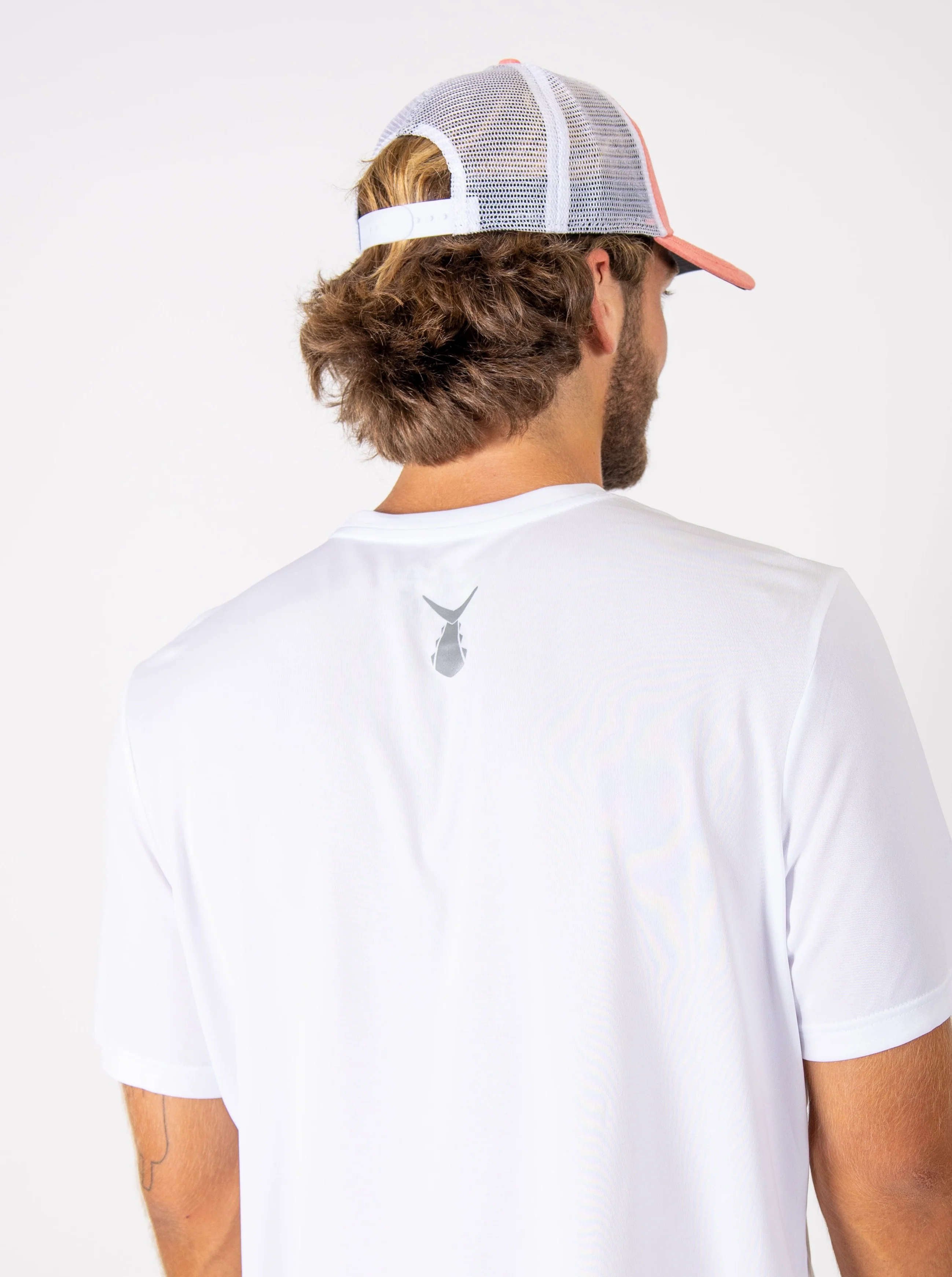 TSK Snapback Mesh Hat | Coral - Image 3