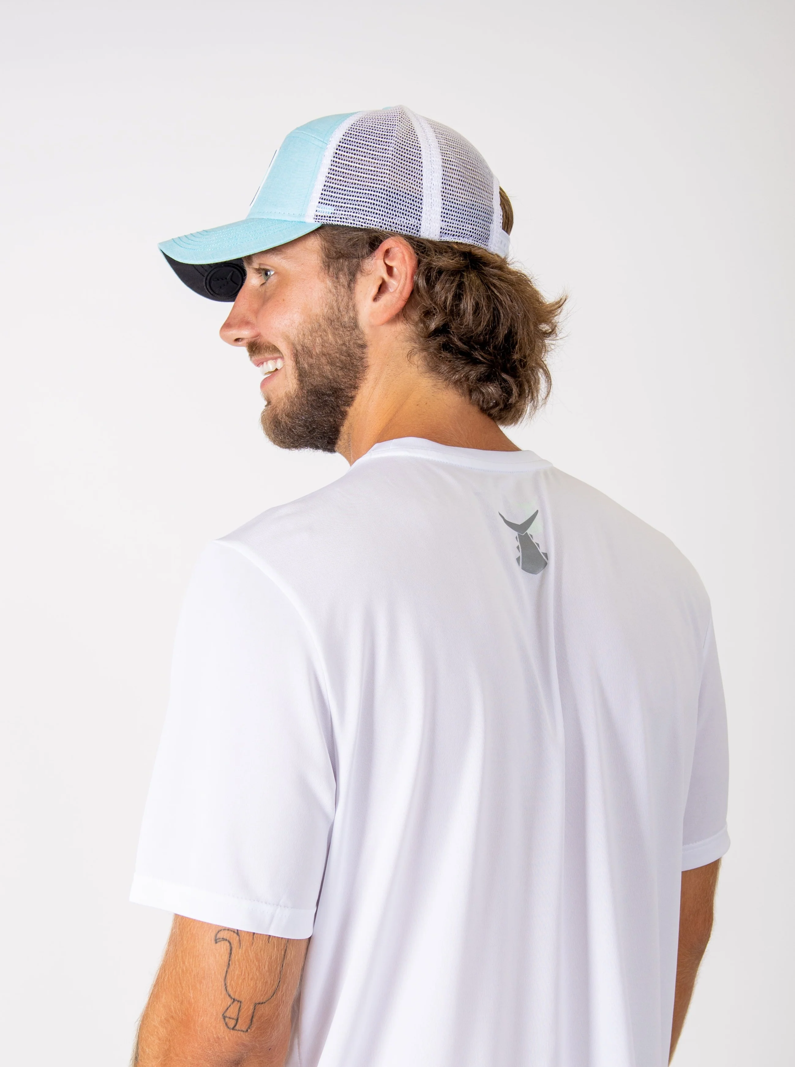 TSK Snapback Mesh Hat | Teal - Image 3