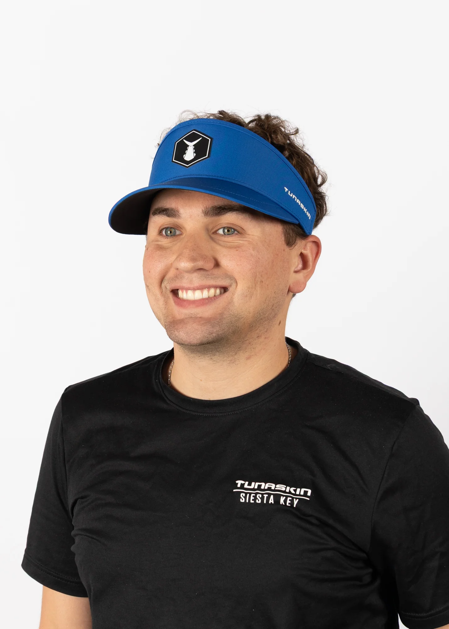Solaris | High Crown Visor | Blue