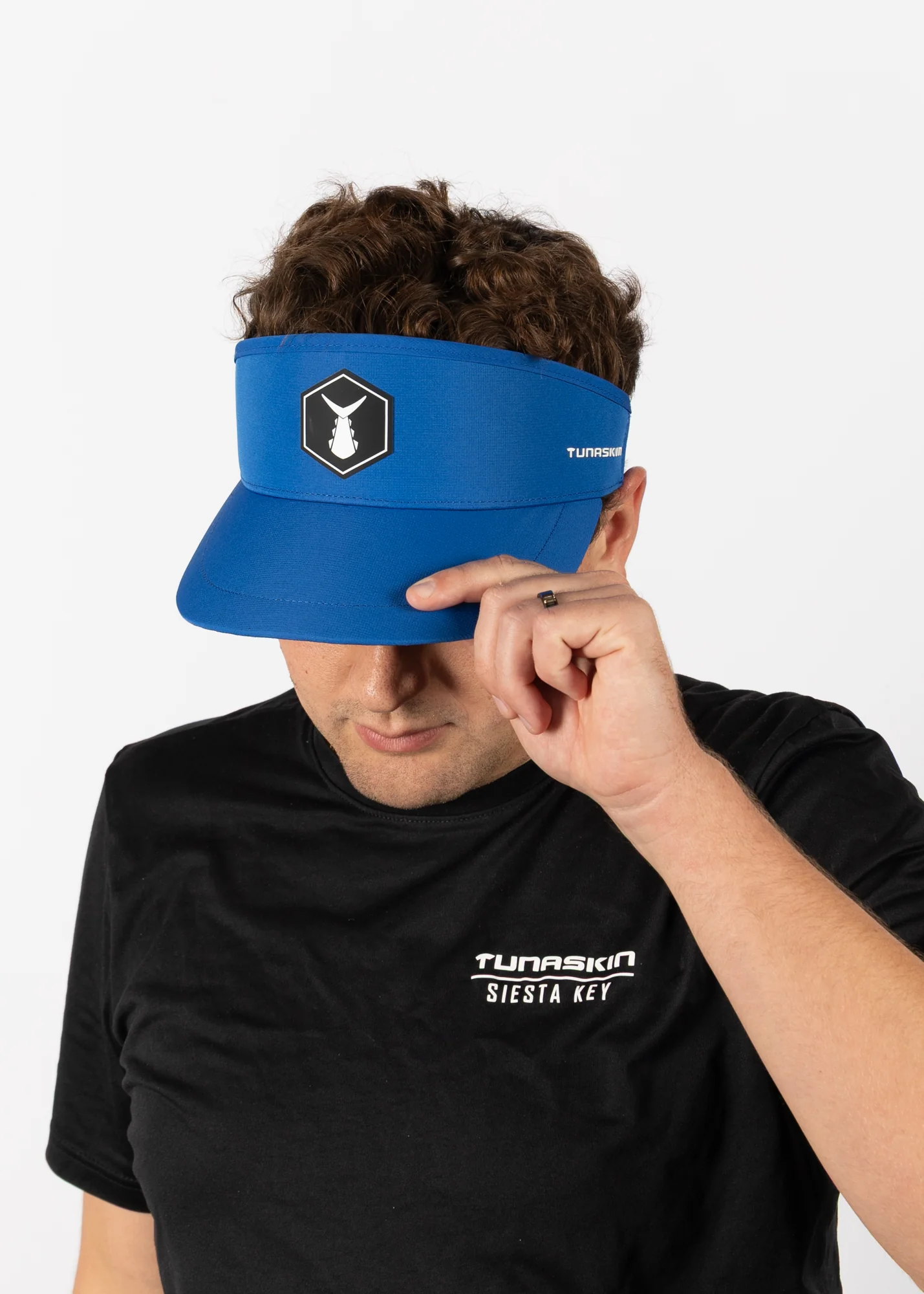 Solaris | High Crown Visor | Blue - Image 2