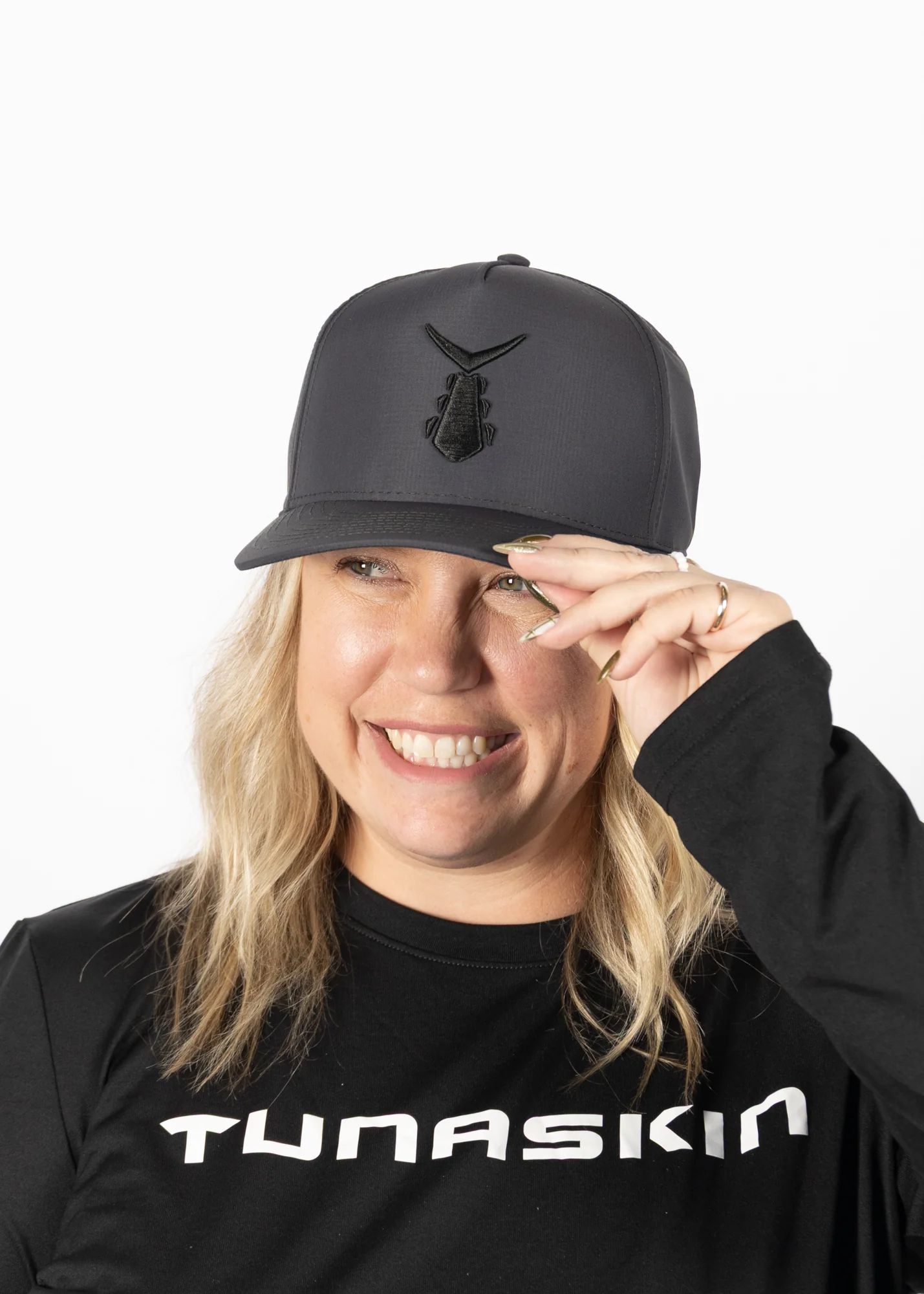 Stormline | Water Resistant High Crown Adjustable Hat | Gray - Image 3