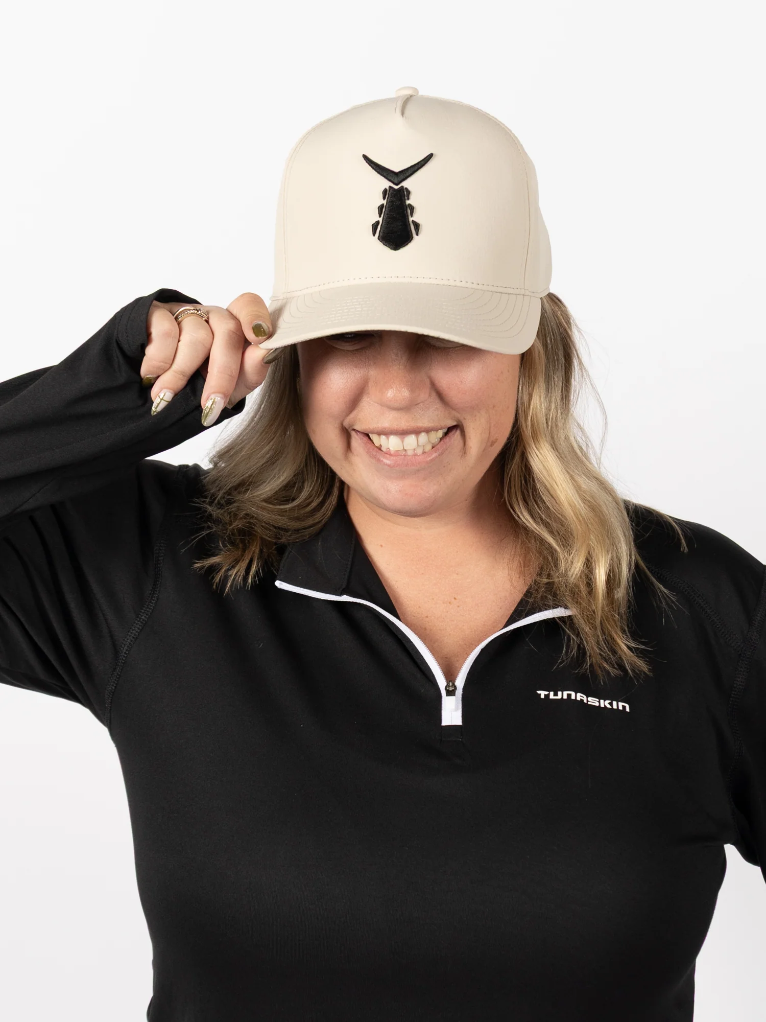 Stormline | Water Resistant High Crown Adjustable Hat | Stone - Image 3