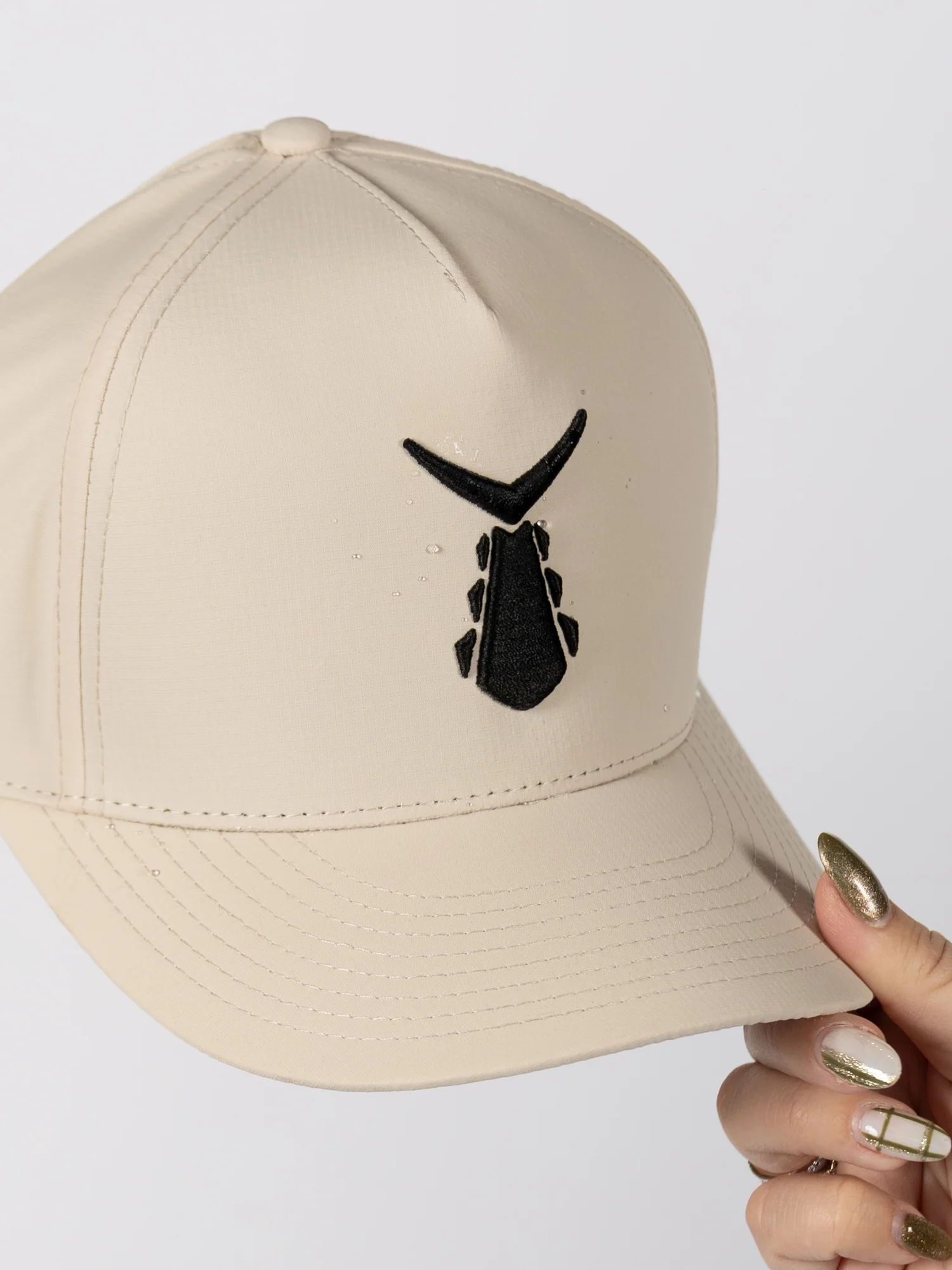 Stormline | Water Resistant High Crown Adjustable Hat | Stone - Image 4