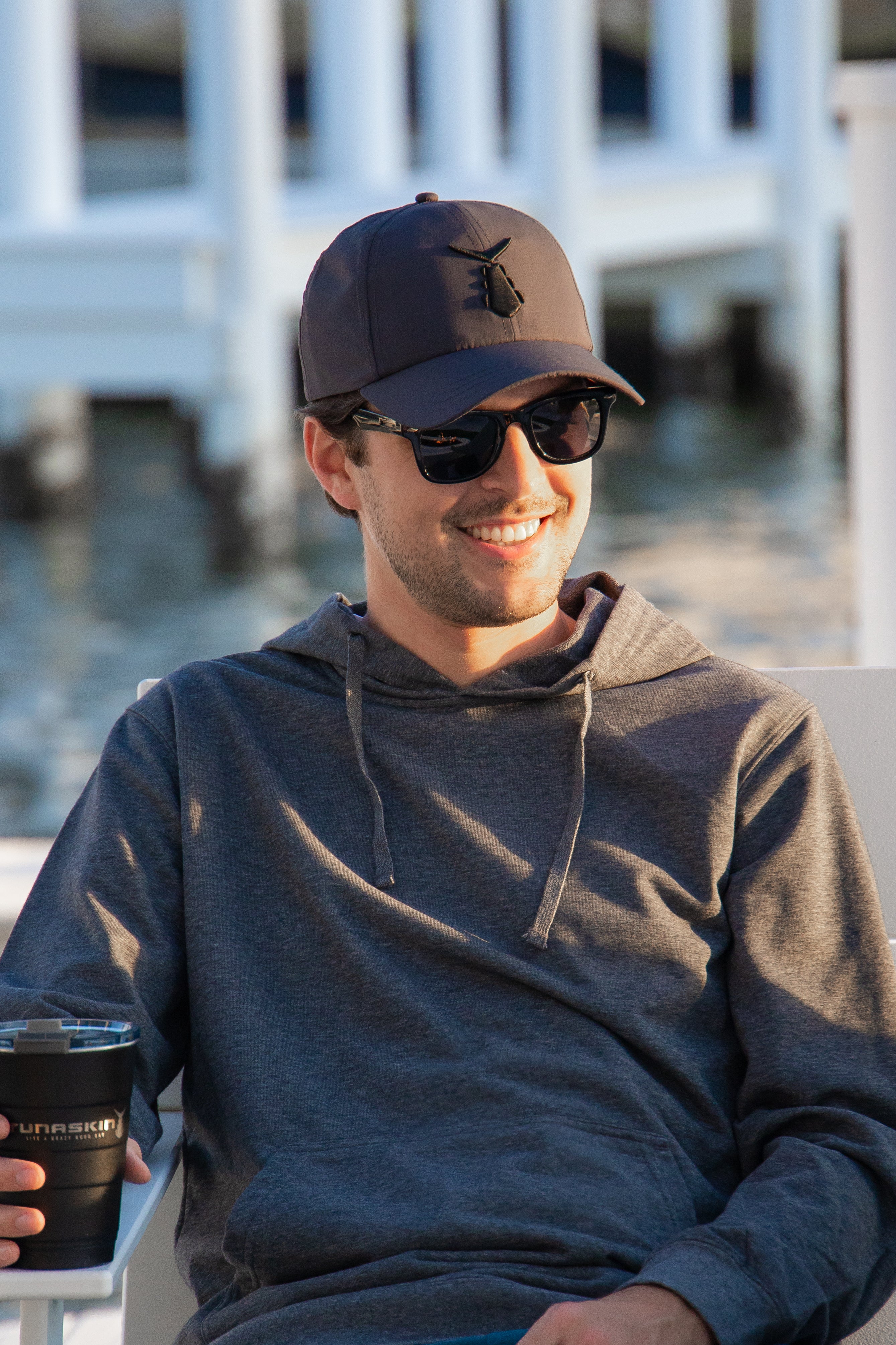 Stormline | Water Resistant Low Crown Adjustable Hat | Gray - Image 4