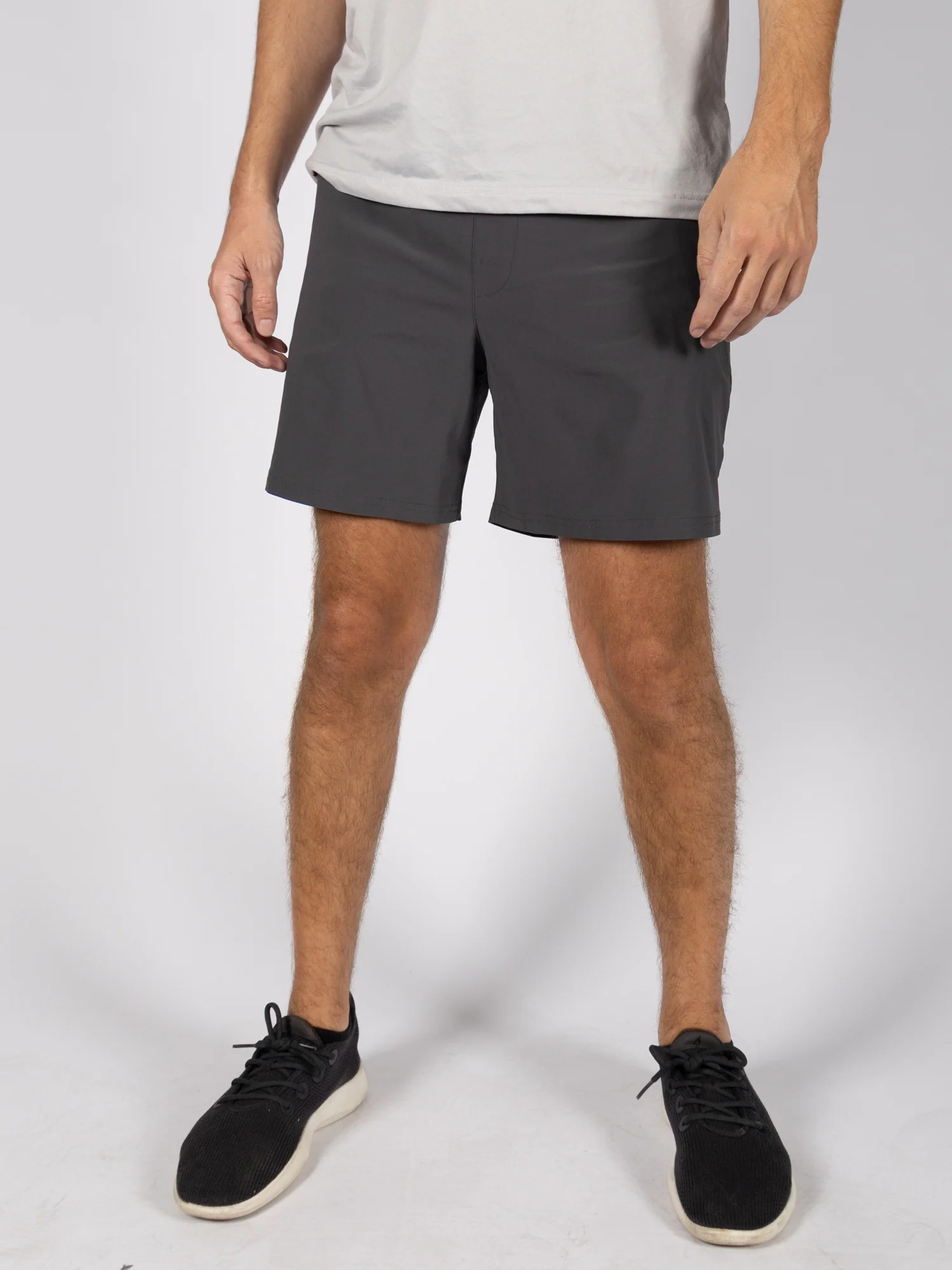 Men's Sway Stretch Lined Shorts | Charcoal - Image 5