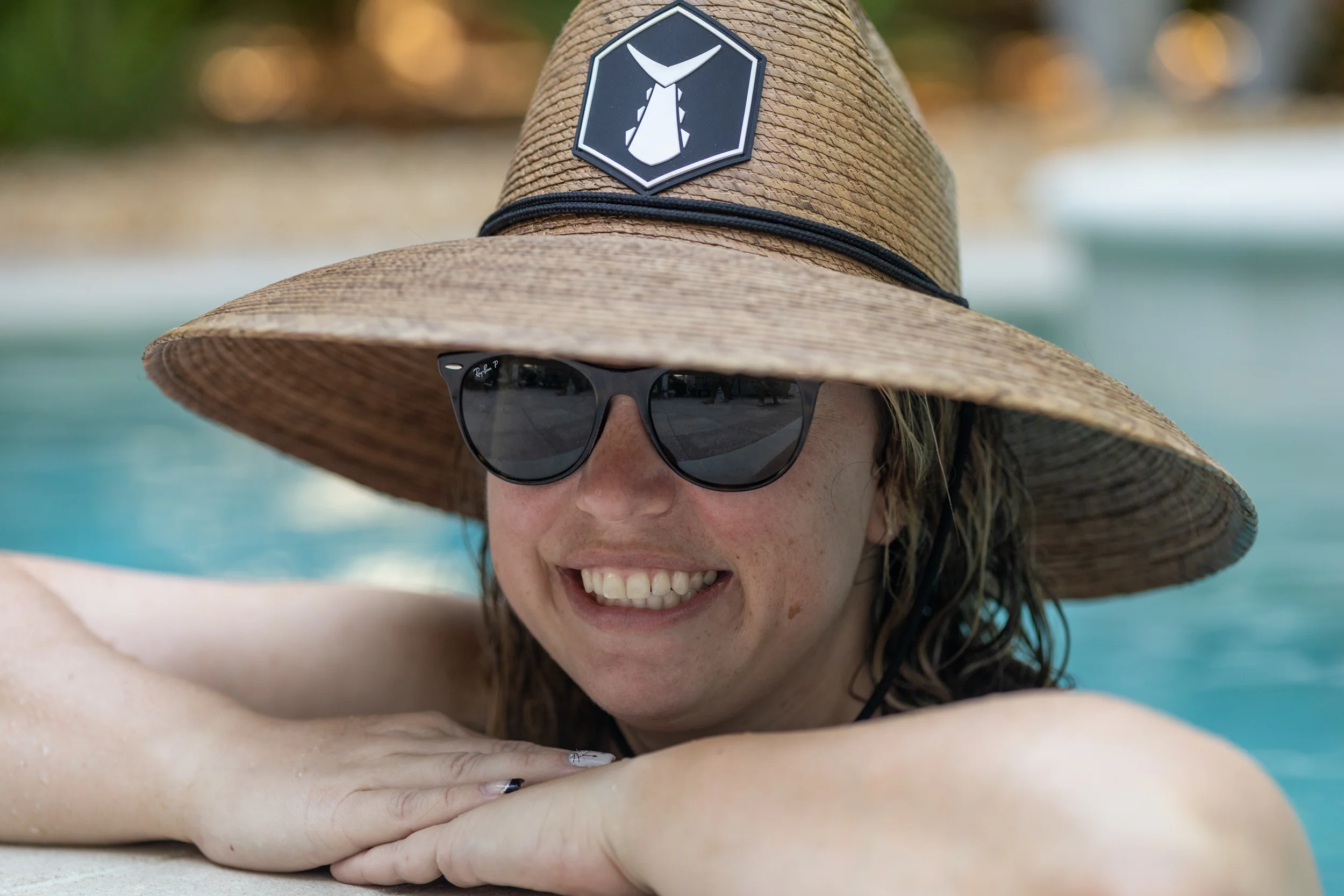 TSK Tortola Straw Hat | Burn - Image 3