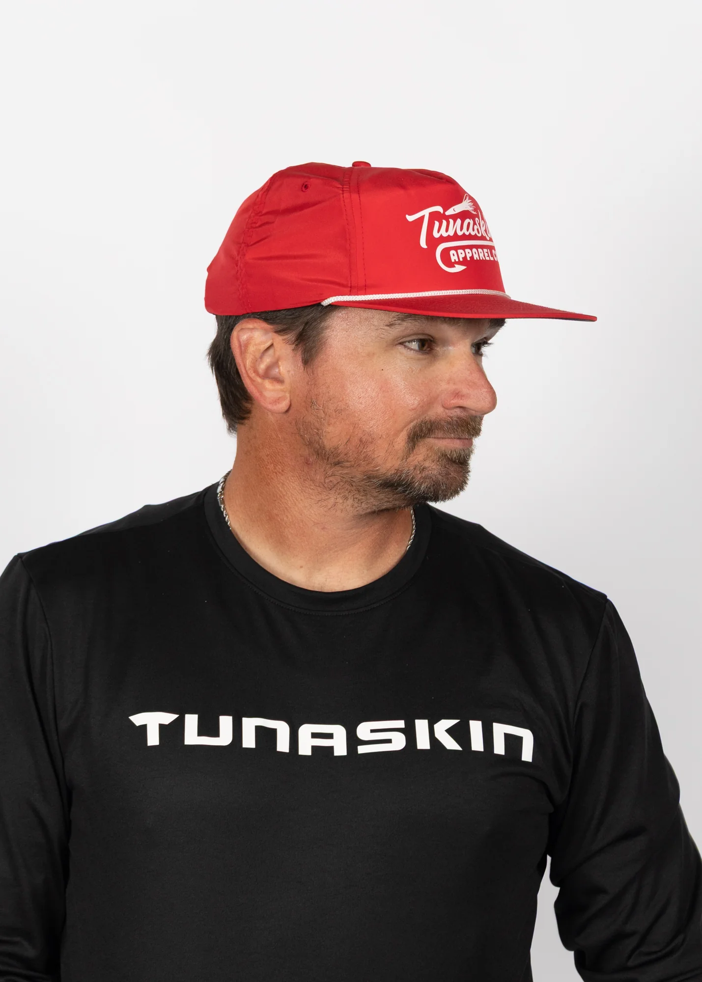 TSK Lure | High Crown Adjustable Hat | Red - Image 2