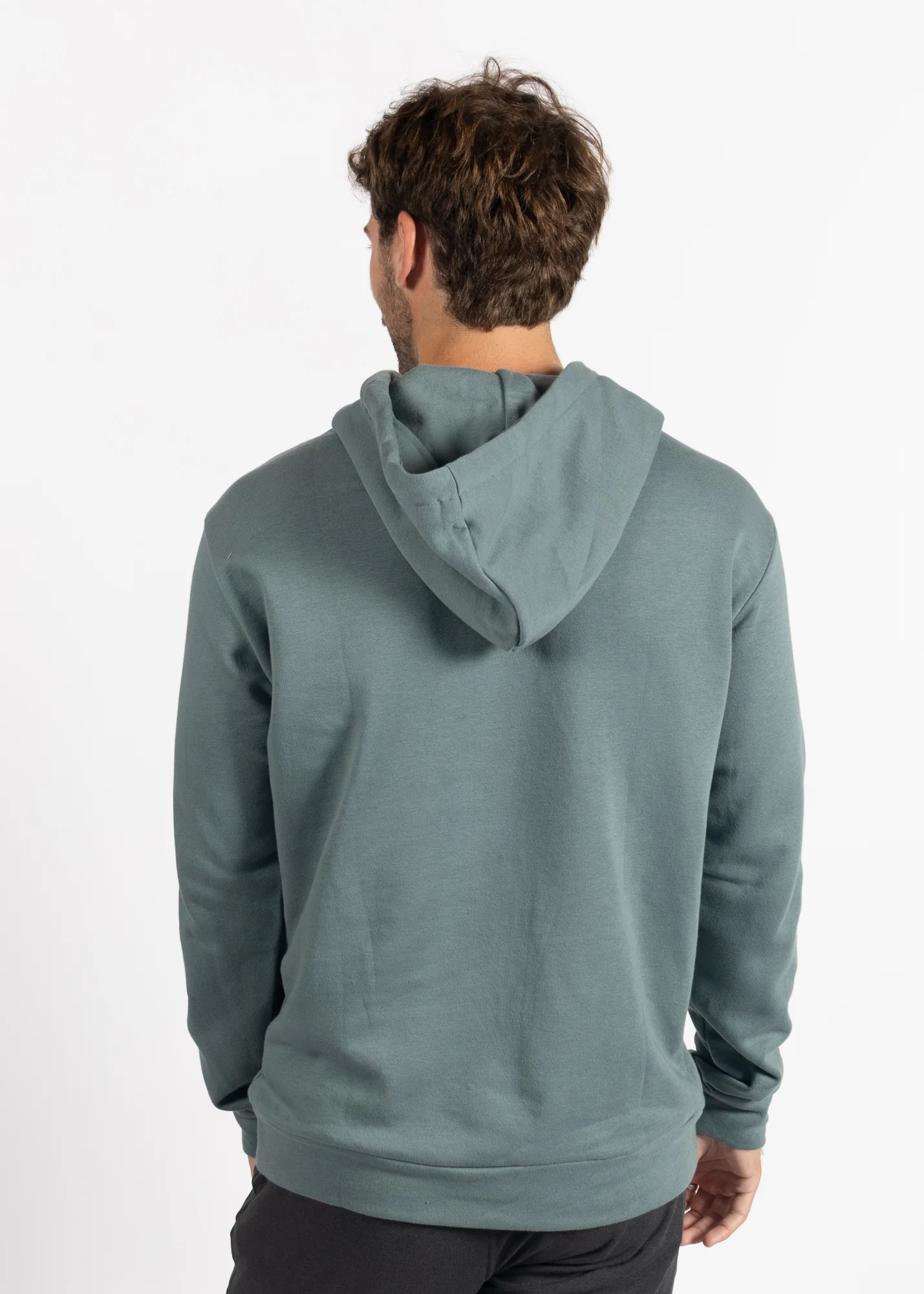Breaker | Hooded Sweatshirt | Blue Green - Image 3