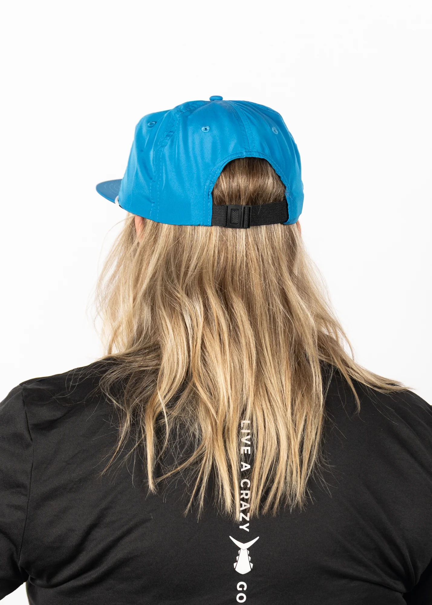 TSK Lure | High Crown Adjustable Hat | Blue - Image 5