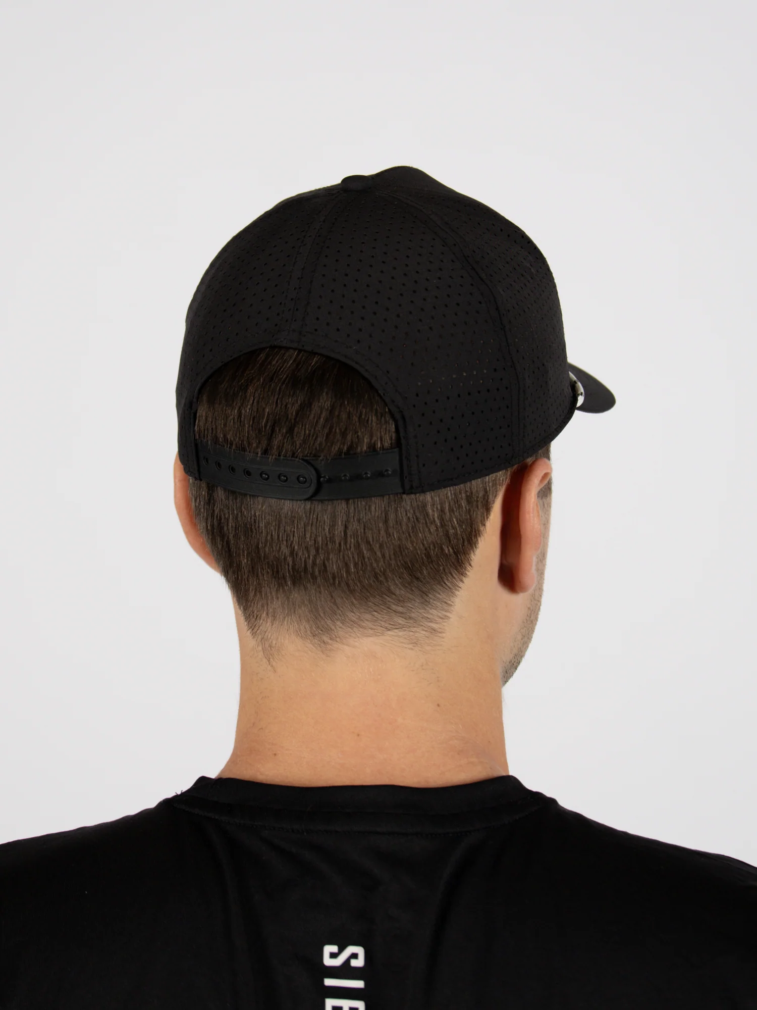 Tuna | Mid Crown Adjustable Hat | Black - Image 4