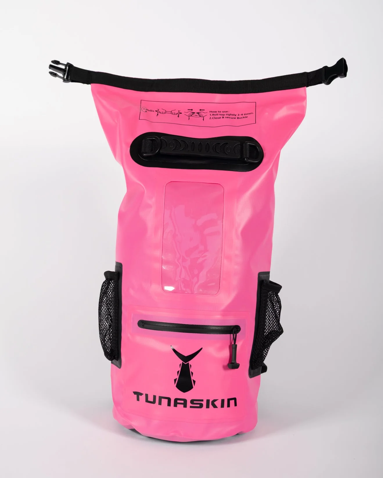 Element Dry Bag | Waterproof 20L Backpack | Hot Pink - Image 7