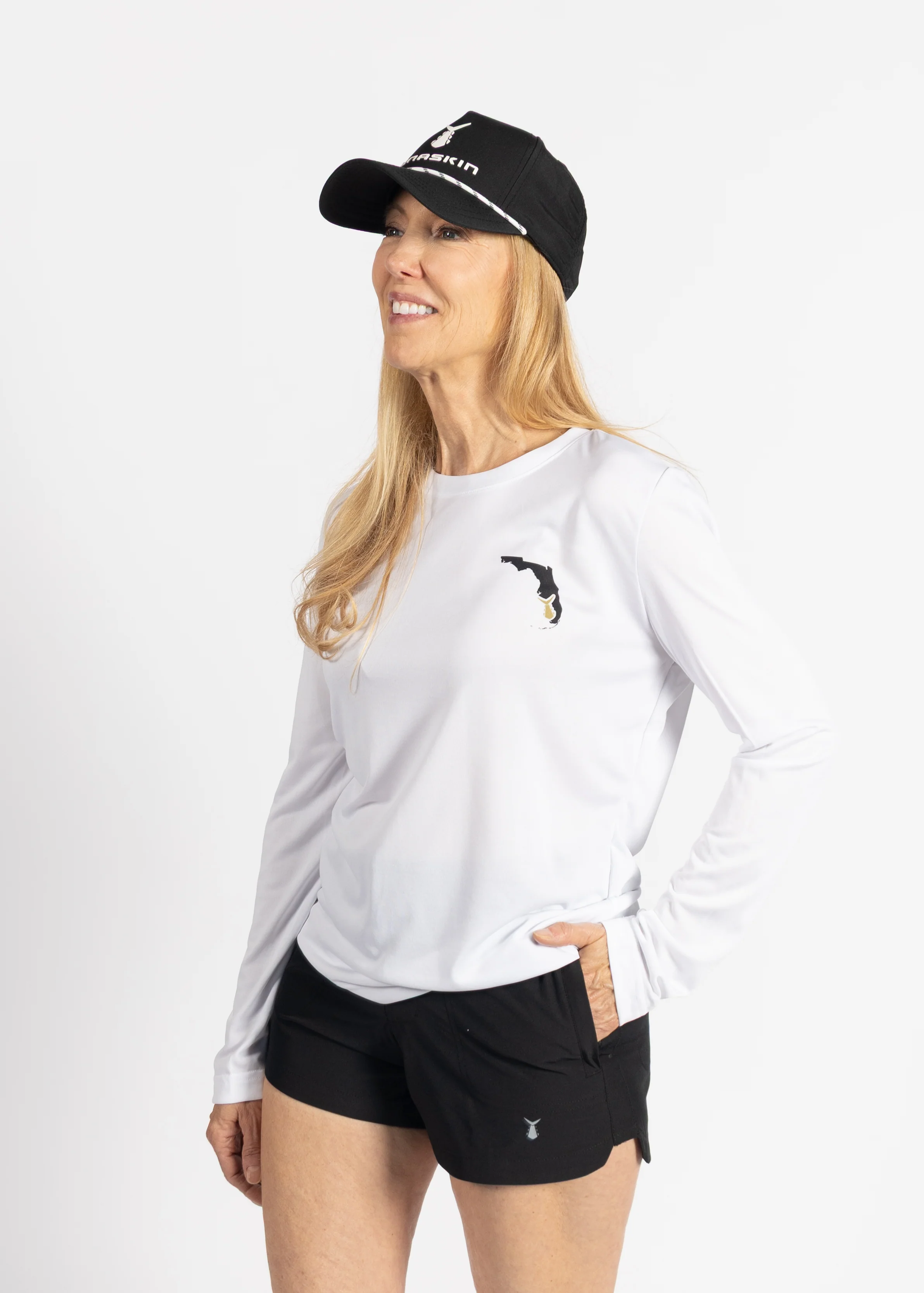 FL State | Women's Echo Performance Long Sleeve | White - Image 2