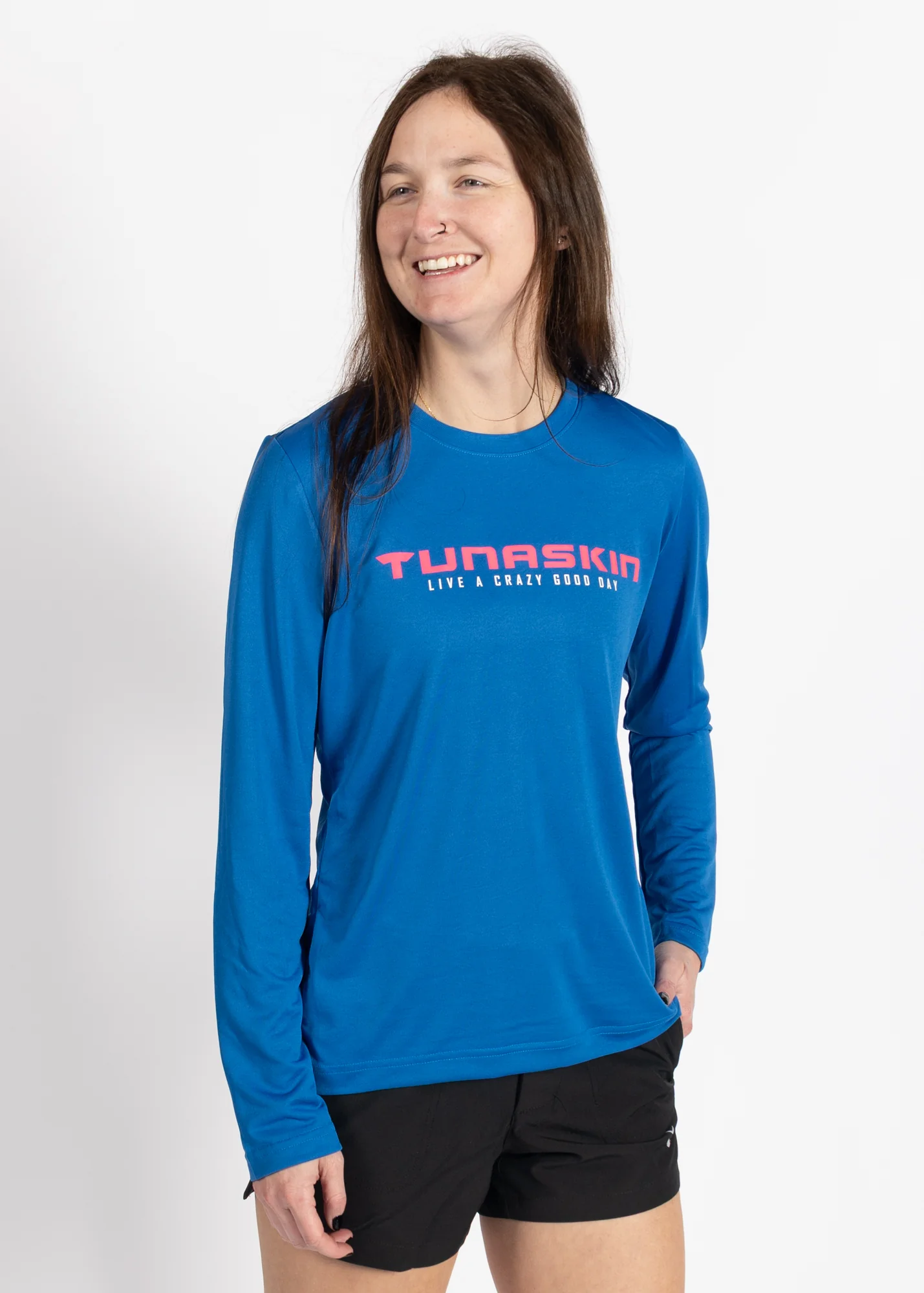 Women's Echo Performance Long Sleeve | Pacific Blue