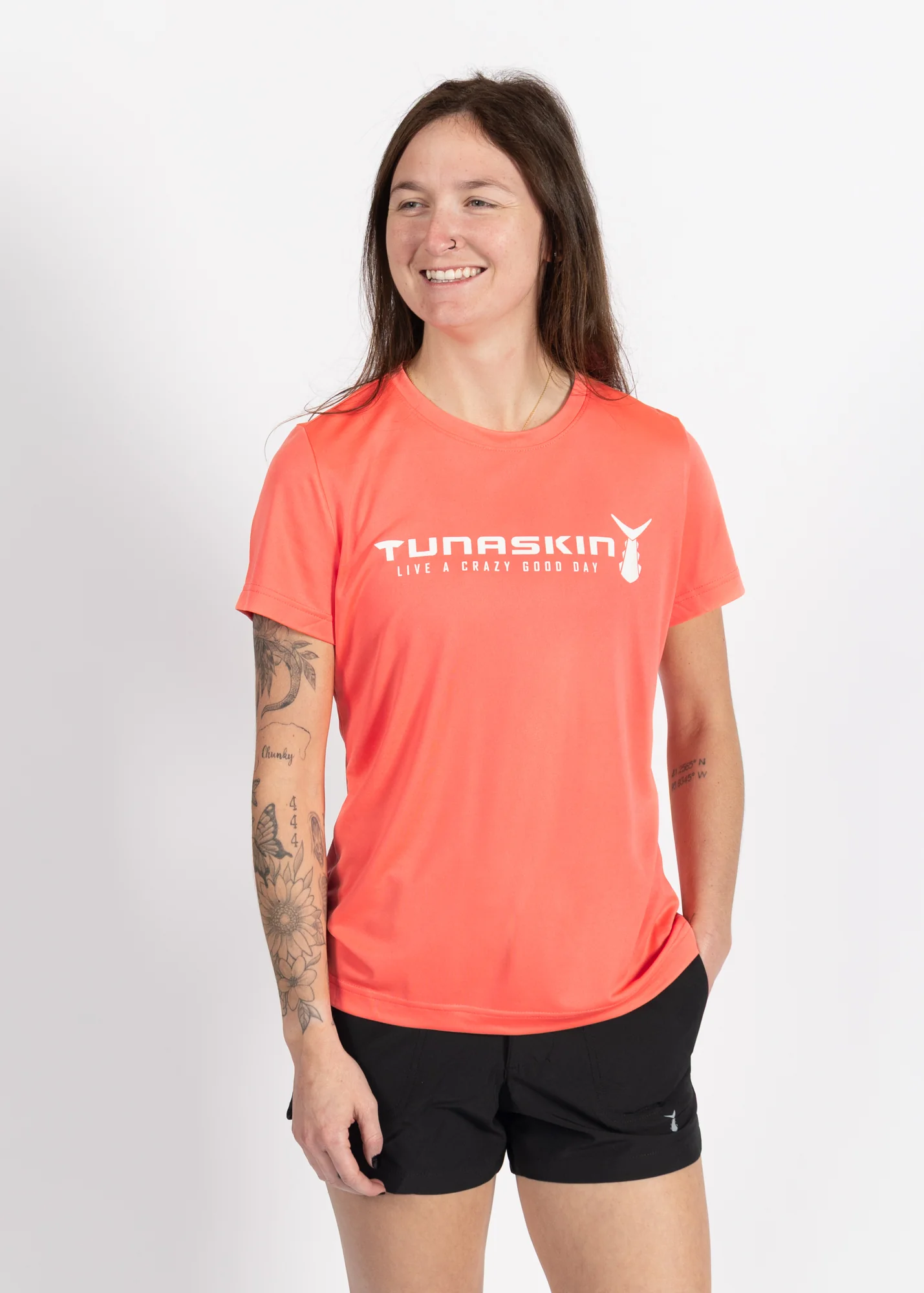 Women's Echo Performance Short Sleeve | Coral