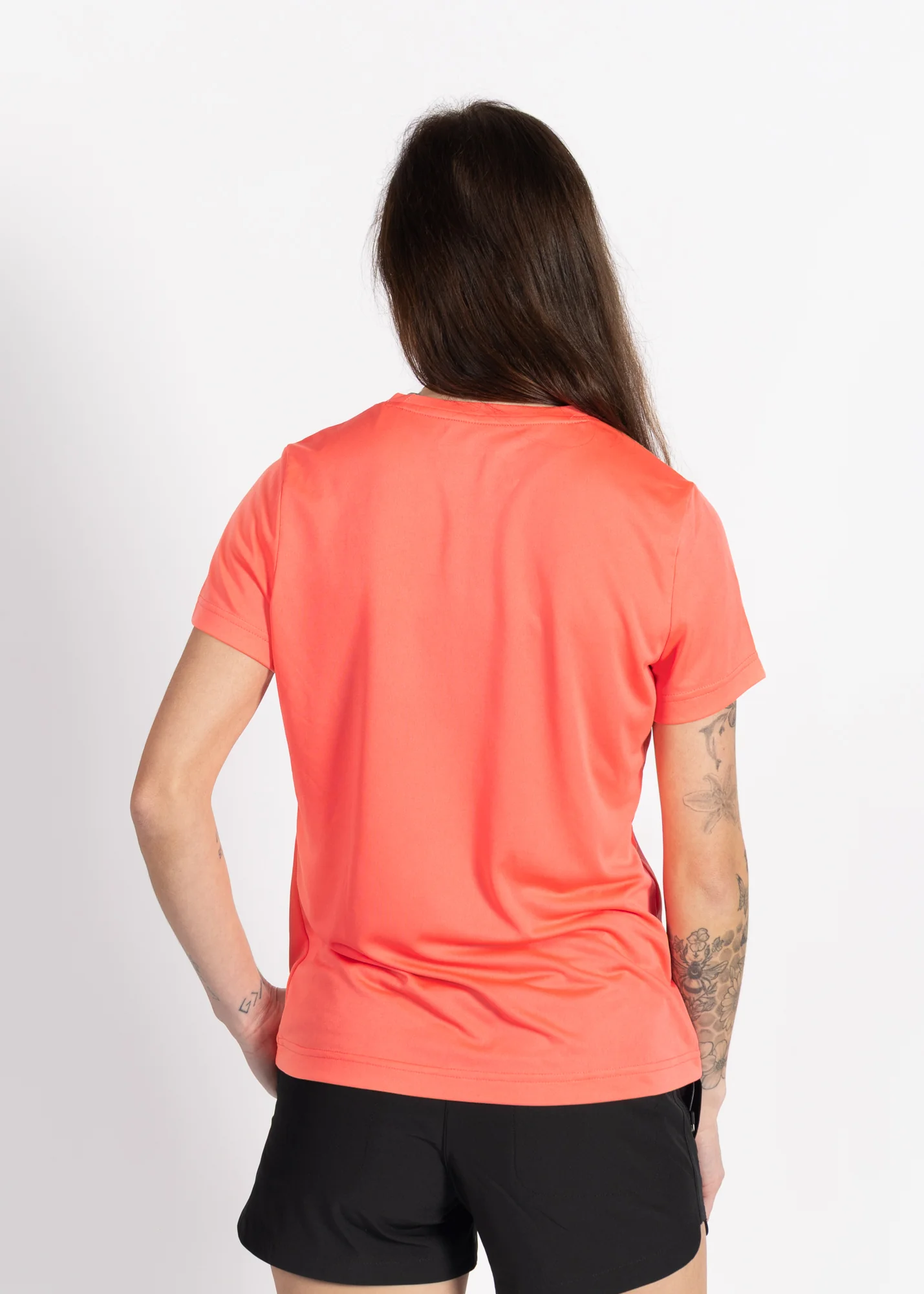 Women's Echo Performance Short Sleeve | Coral - Image 2