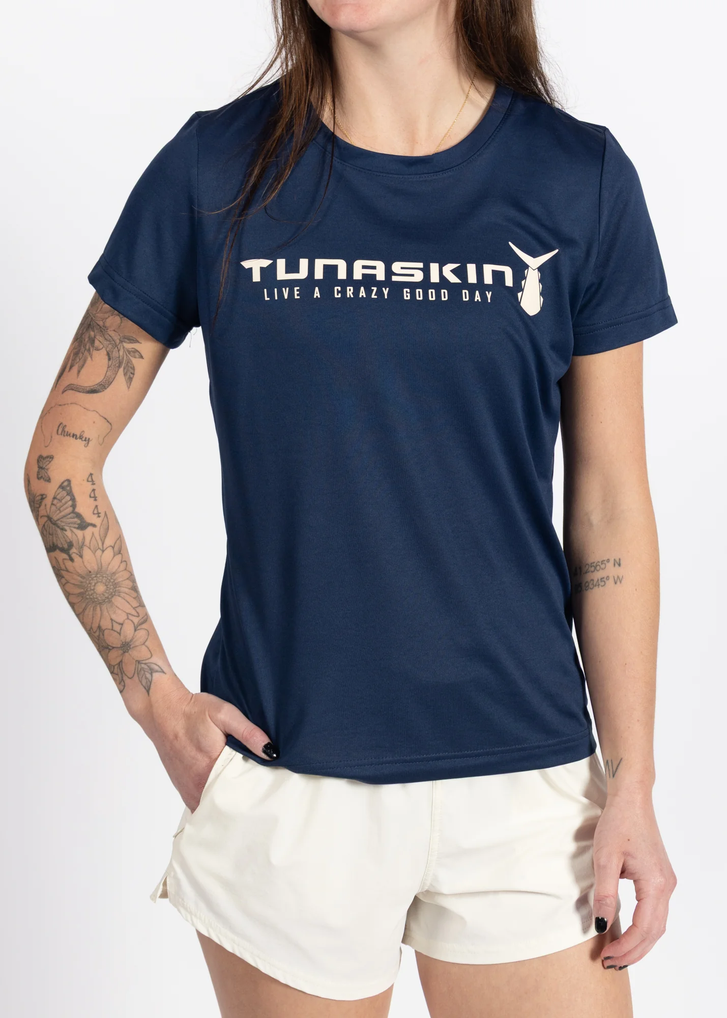 Women's Echo Performance Short Sleeve | Navy