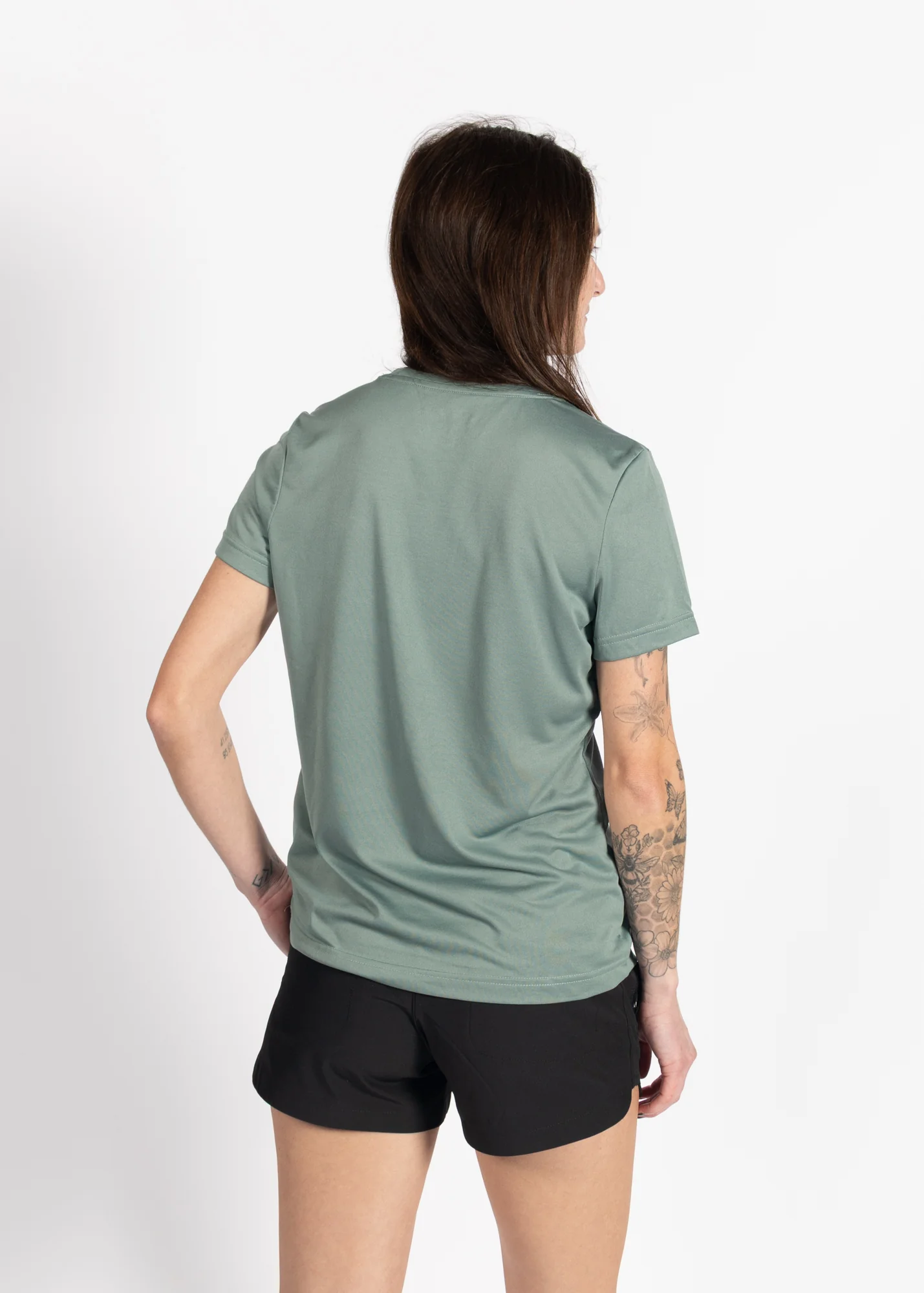 Women's Echo Performance Short Sleeve | Olive - Image 2