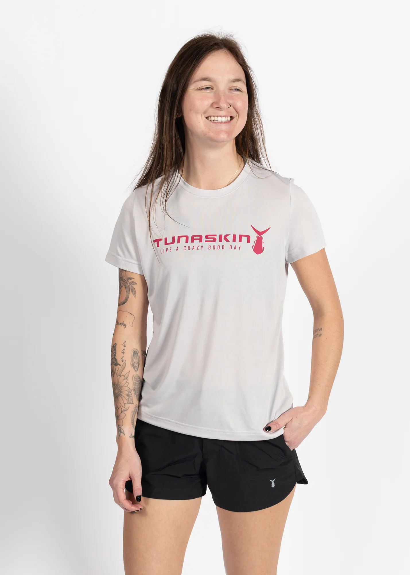 Women's Echo Performance Short Sleeve | Silver