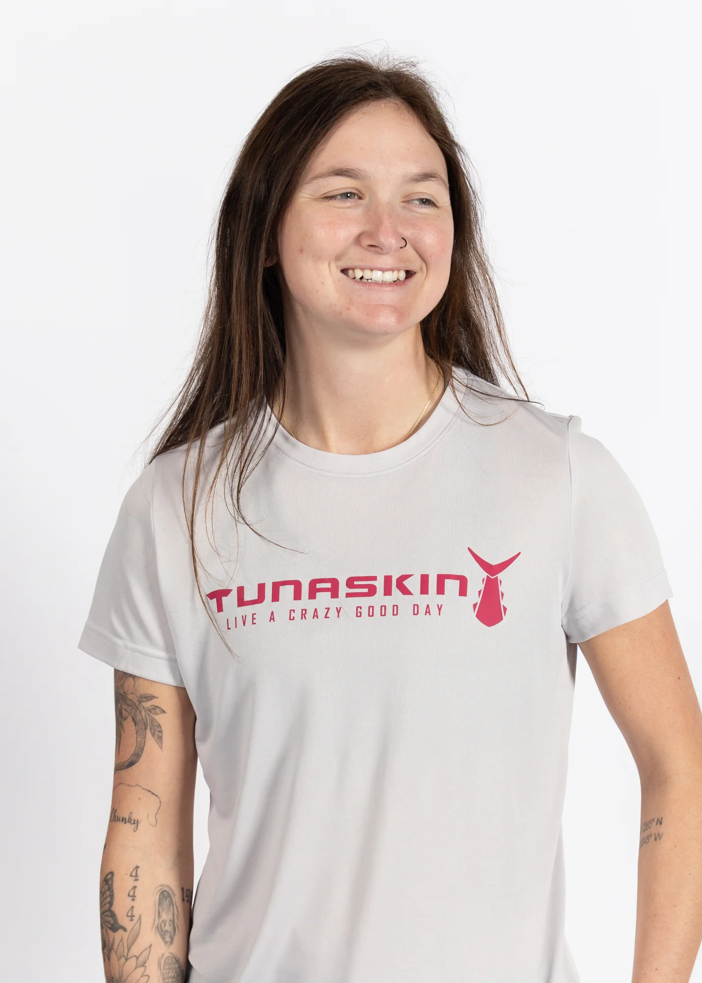 Women's Echo Performance Short Sleeve | Silver - Image 2