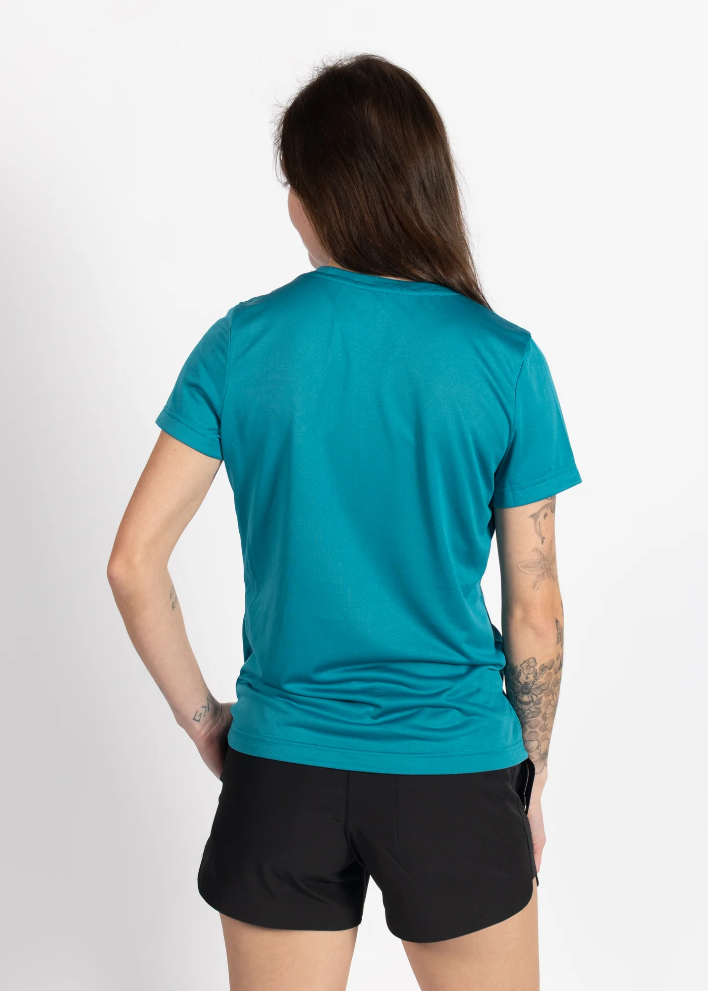 Women's Echo Performance Short Sleeve | Teal - Image 2