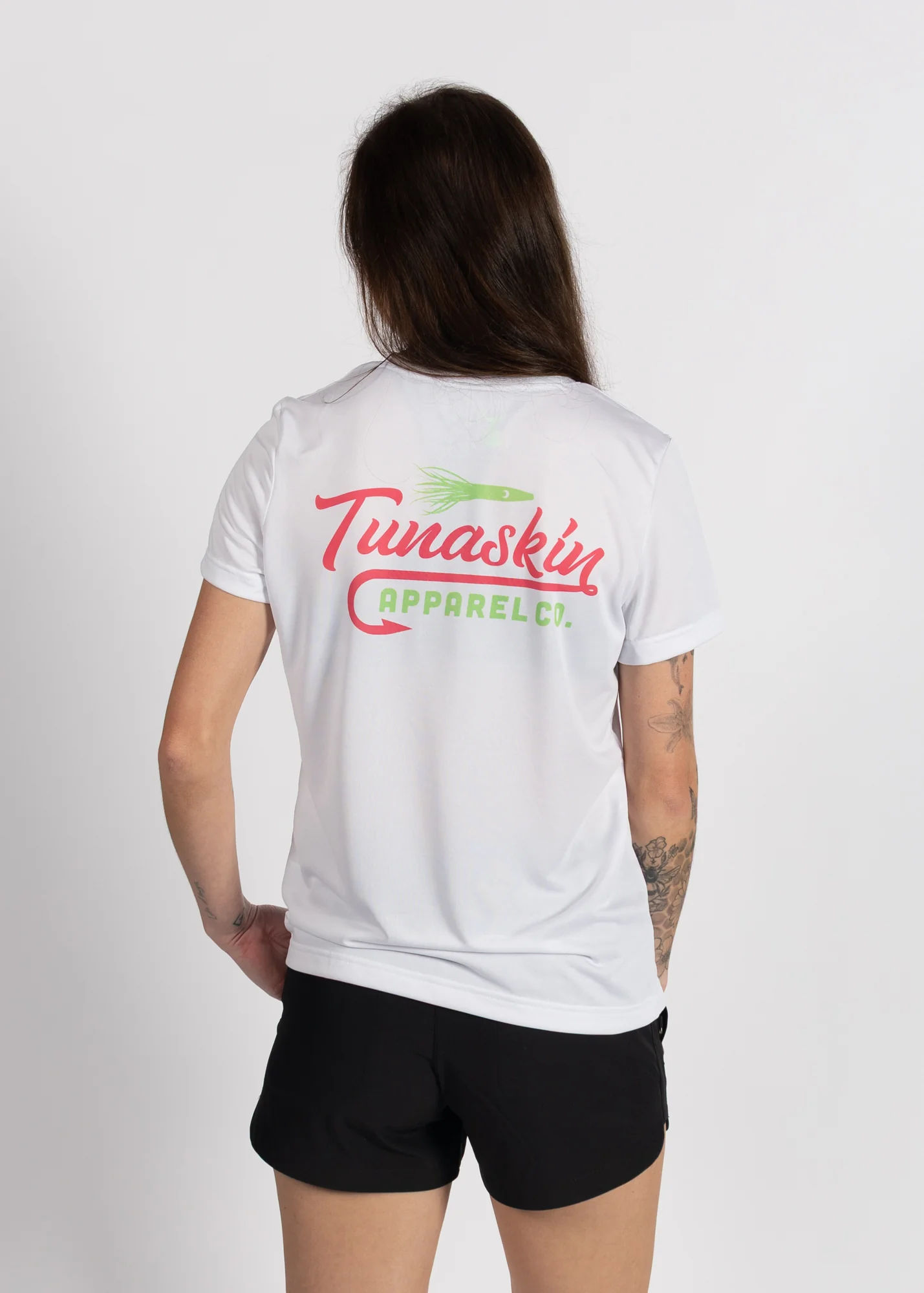 Lure | Women's Echo Performance Short Sleeve | White - Image 6