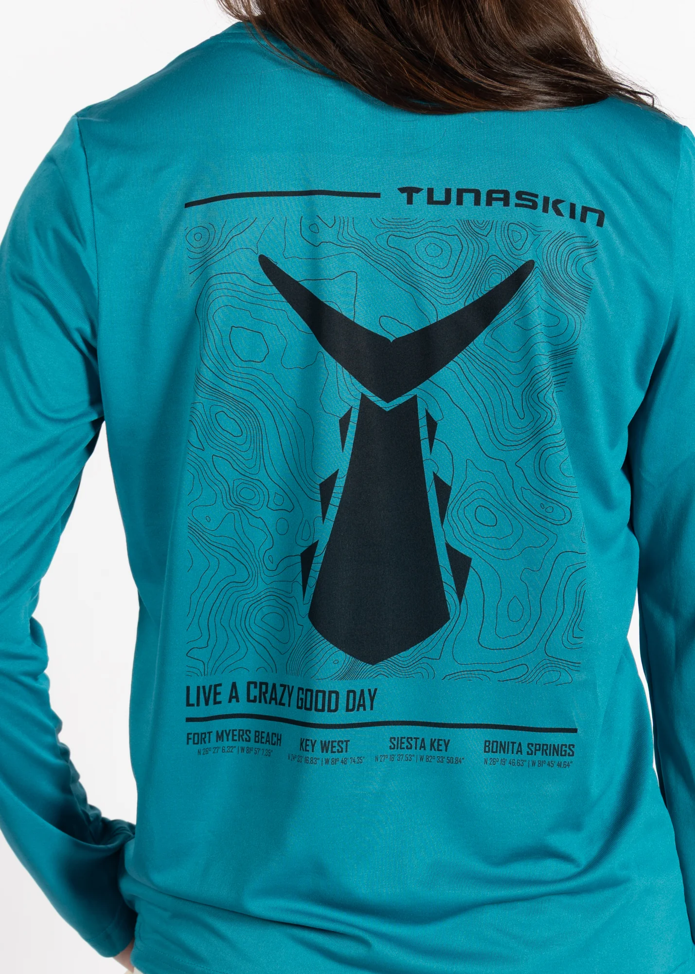 Topo | Women's Long Sleeve Echo Performance | Teal - Image 3